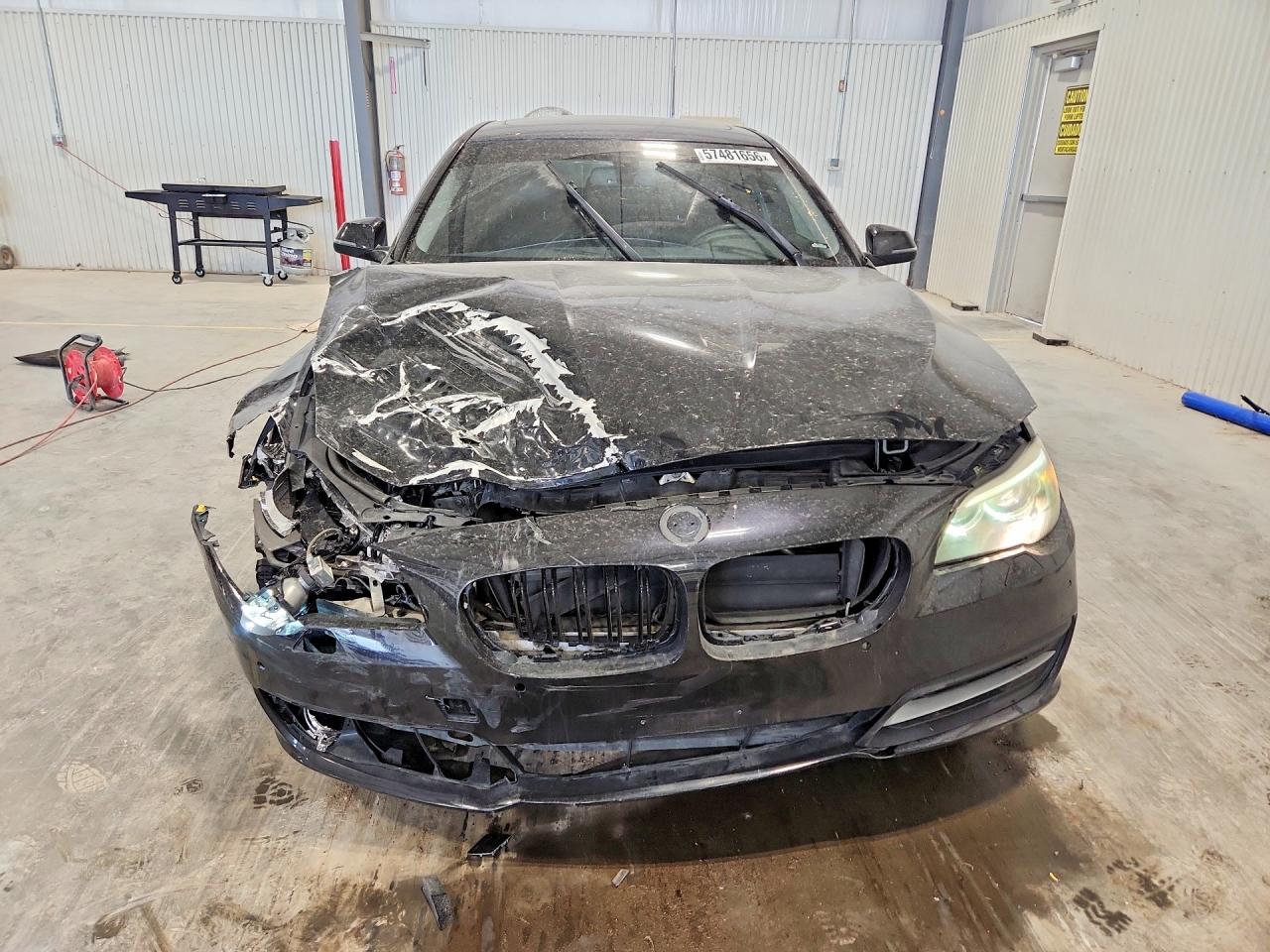 2014 Bmw 528 Xi Black vin: WBA5A7C54ED616588