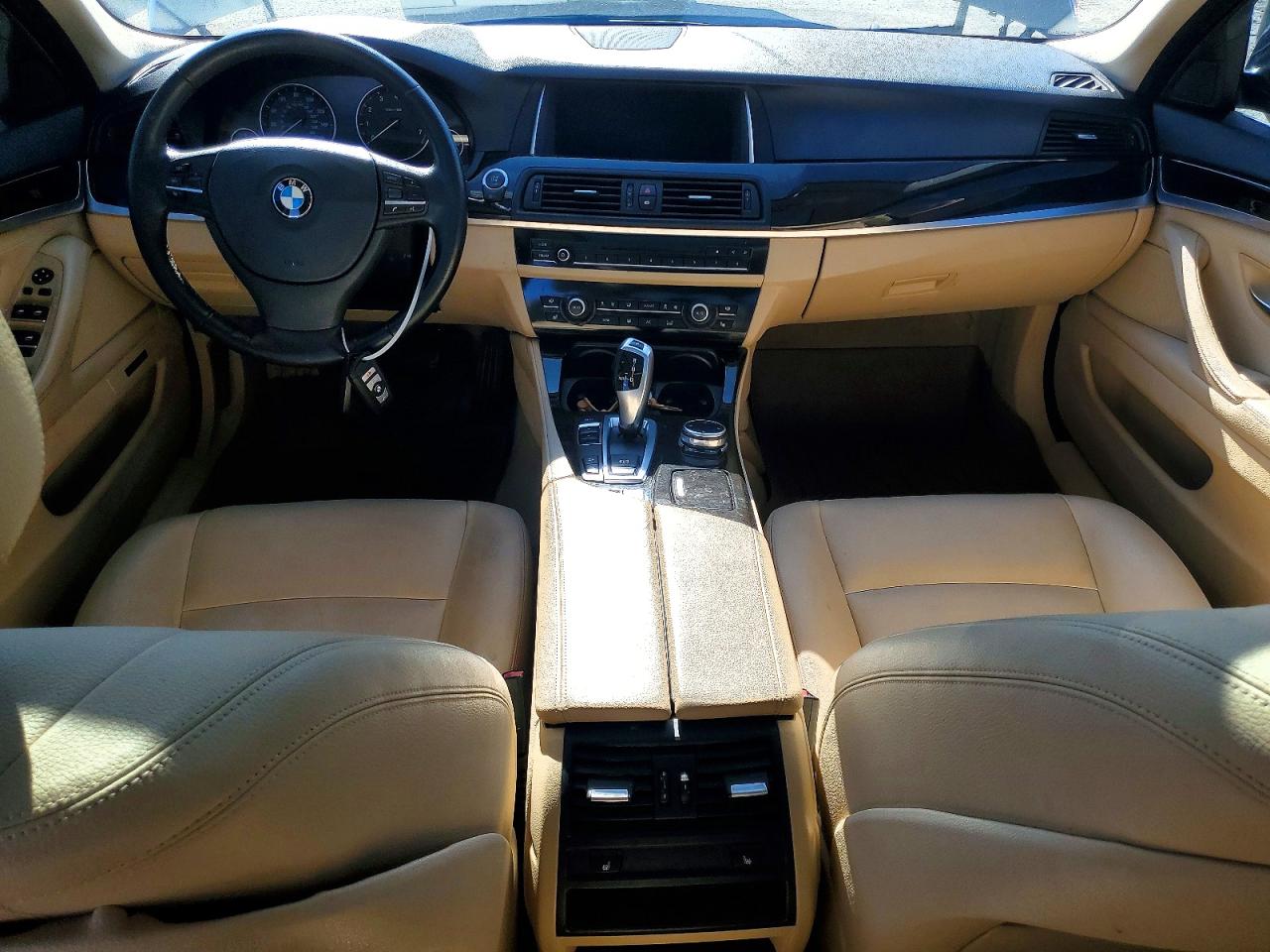 2014 Bmw 528 Xi Синий vin: WBA5A7C54ED616719
