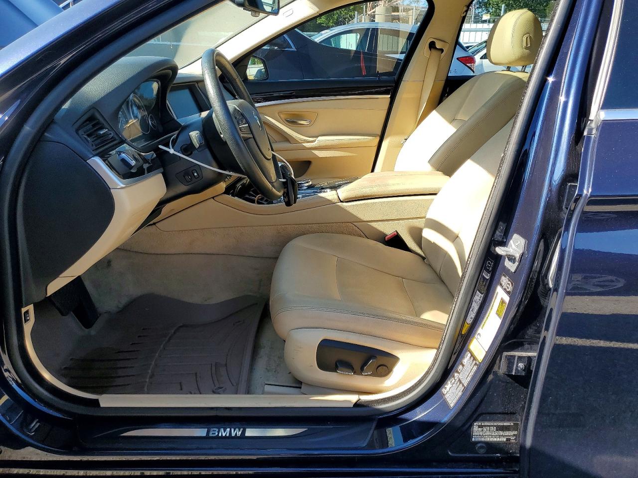 2014 Bmw 528 Xi Синий vin: WBA5A7C54ED616719
