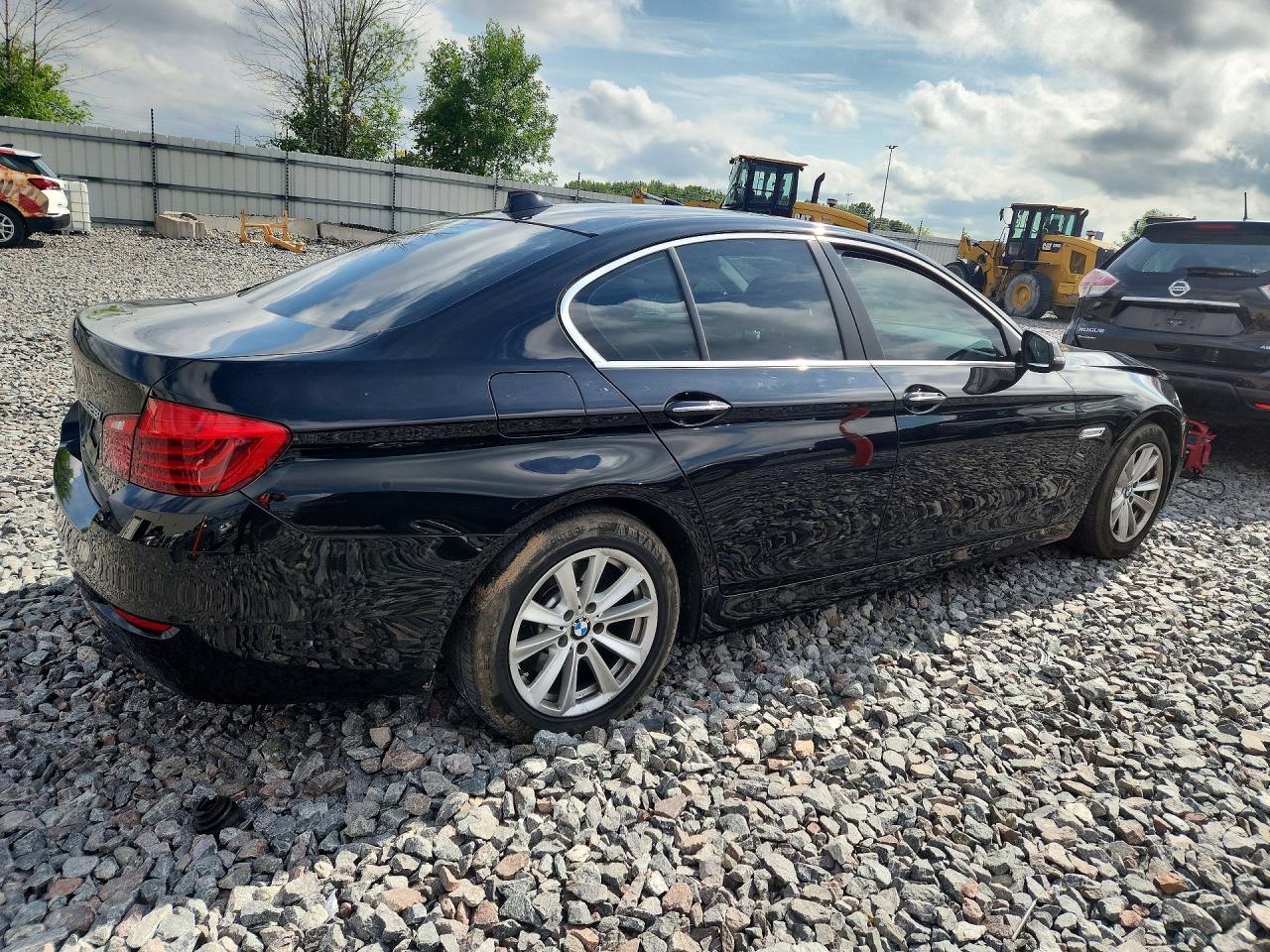 2014 Bmw 528 Xi Black vin: WBA5A7C54ED617739