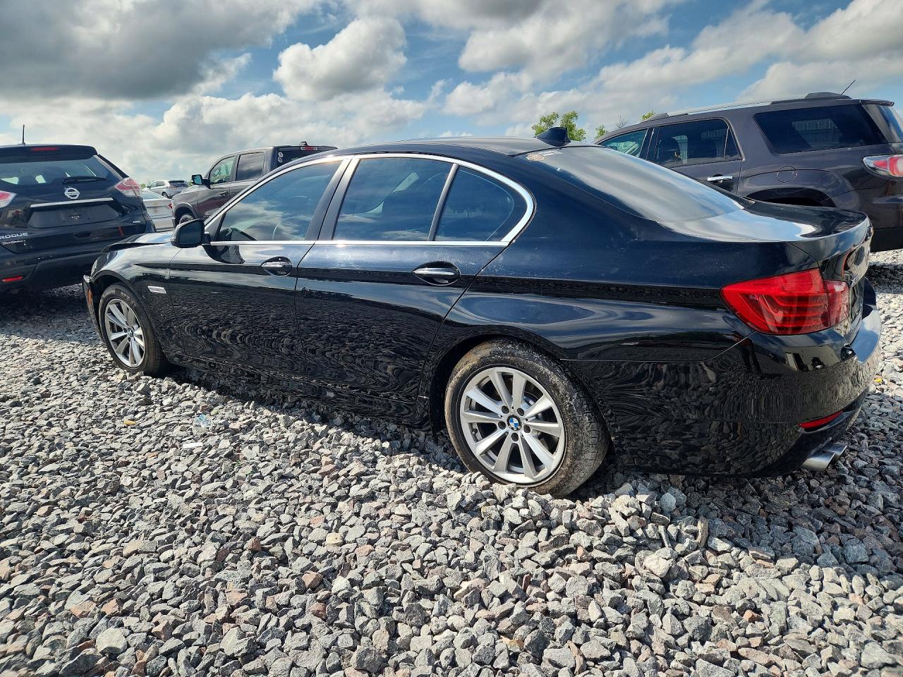 2014 Bmw 528 Xi Black vin: WBA5A7C54ED617739