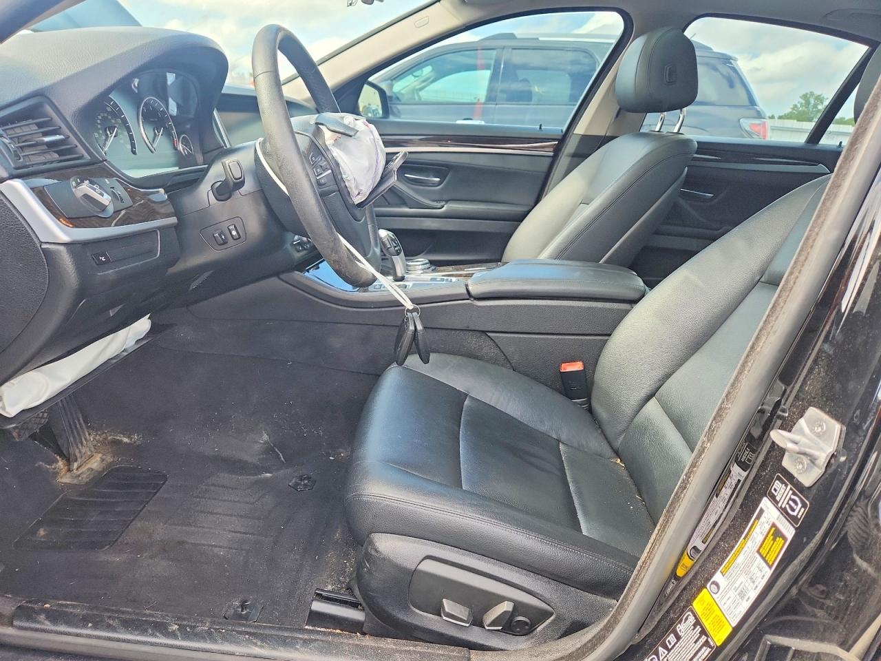 2014 Bmw 528 Xi Black vin: WBA5A7C54ED617739
