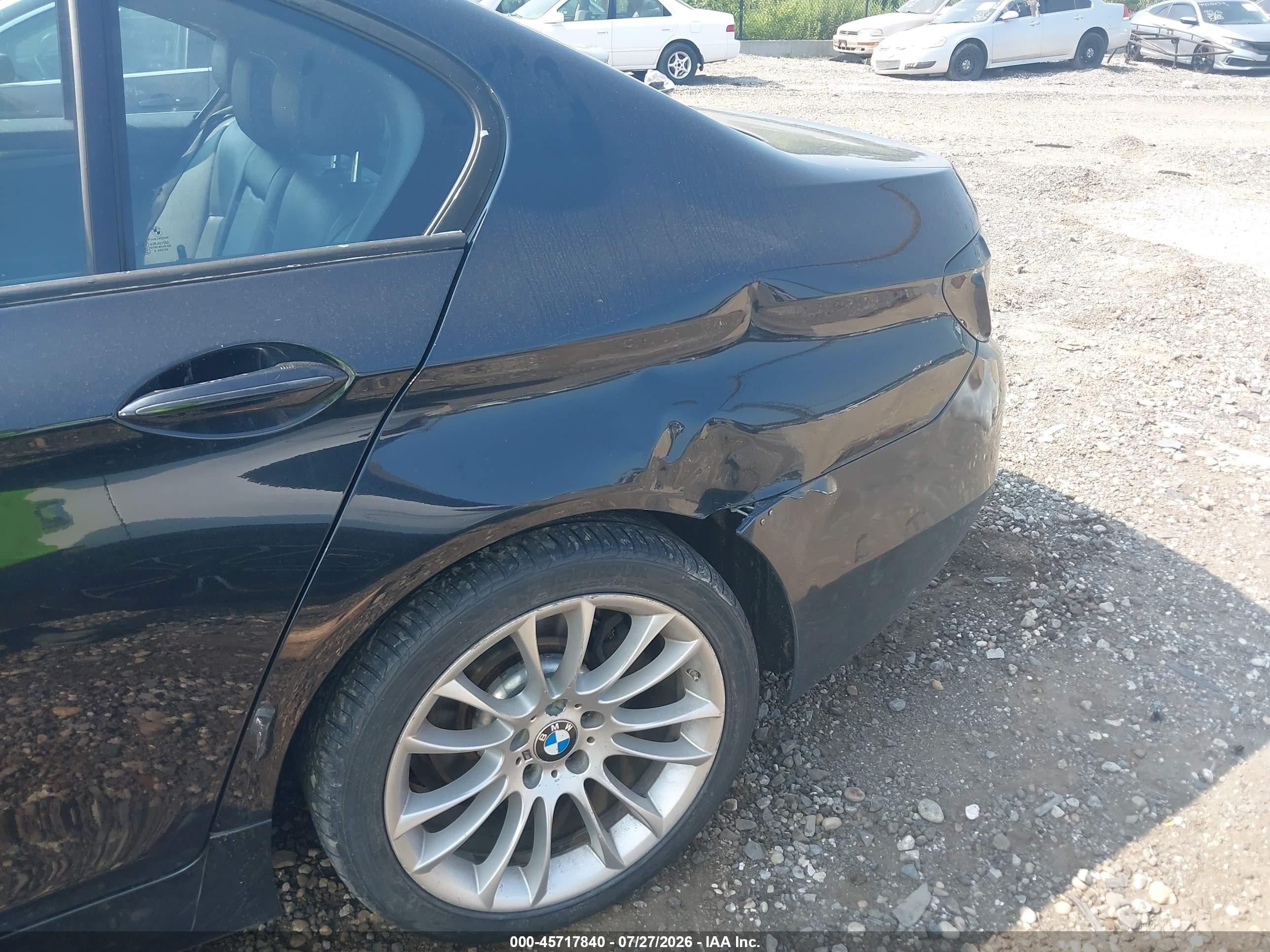 2015 Bmw 528i Xdrive Black vin: WBA5A7C54FD621906