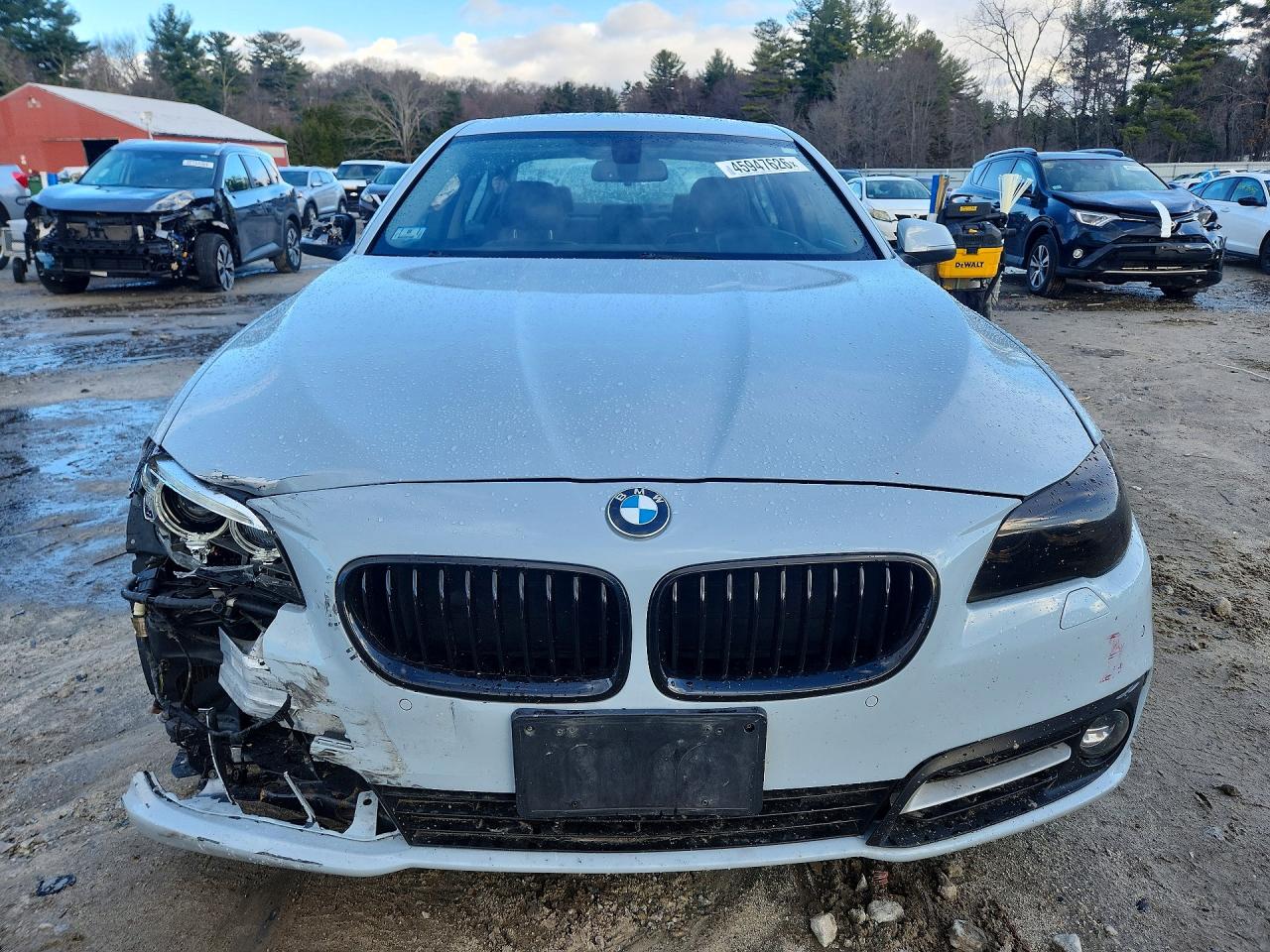 2015 Bmw 528 Xi Blue vin: WBA5A7C54FD623137