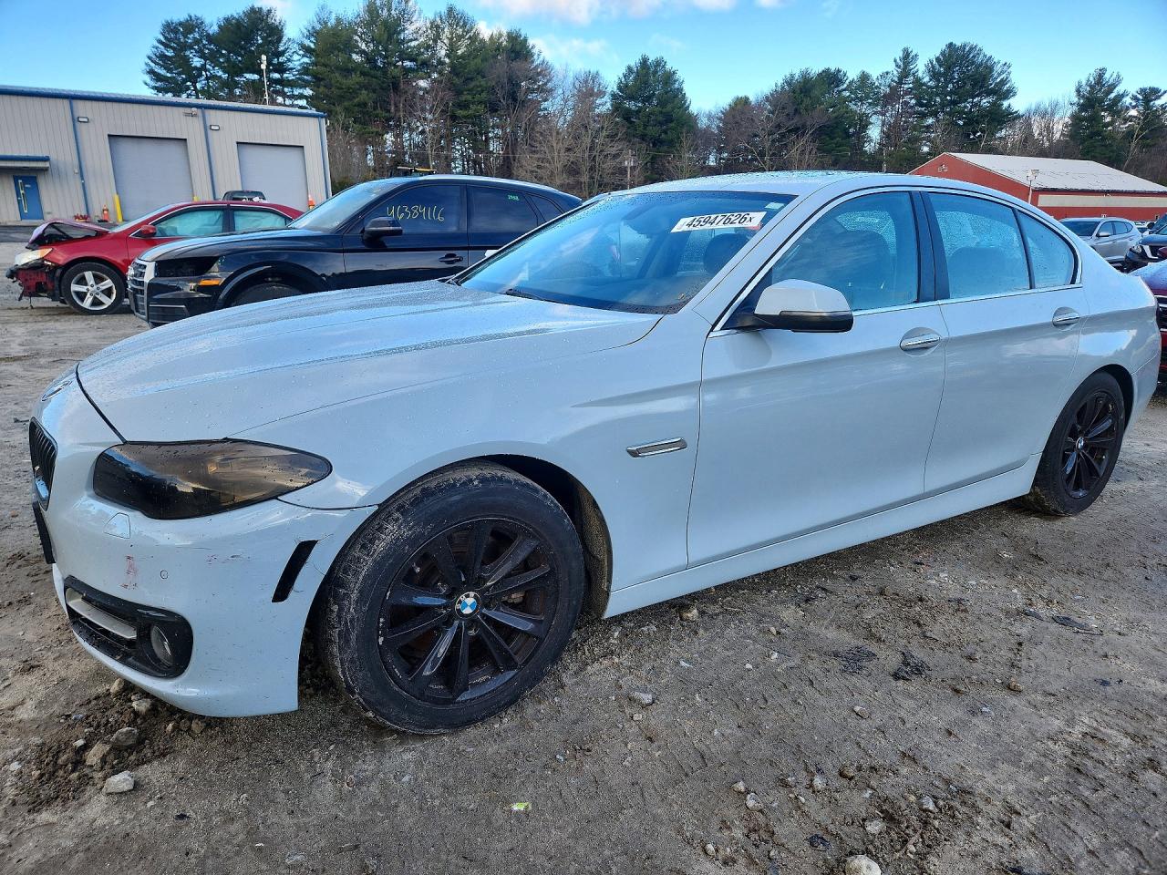 2015 Bmw 528 Xi Blue vin: WBA5A7C54FD623137