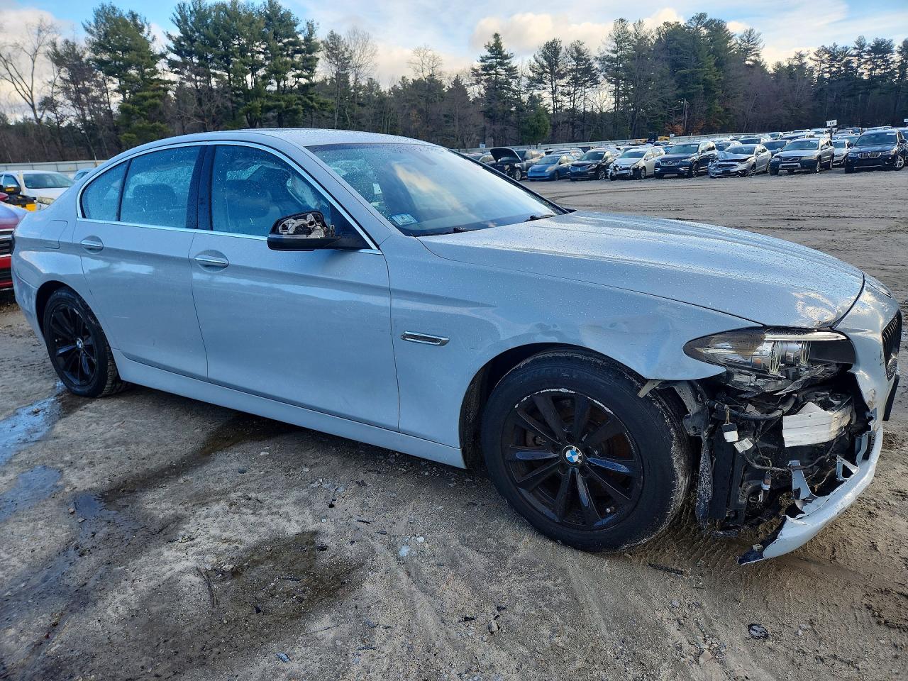 2015 Bmw 528 Xi Blue vin: WBA5A7C54FD623137