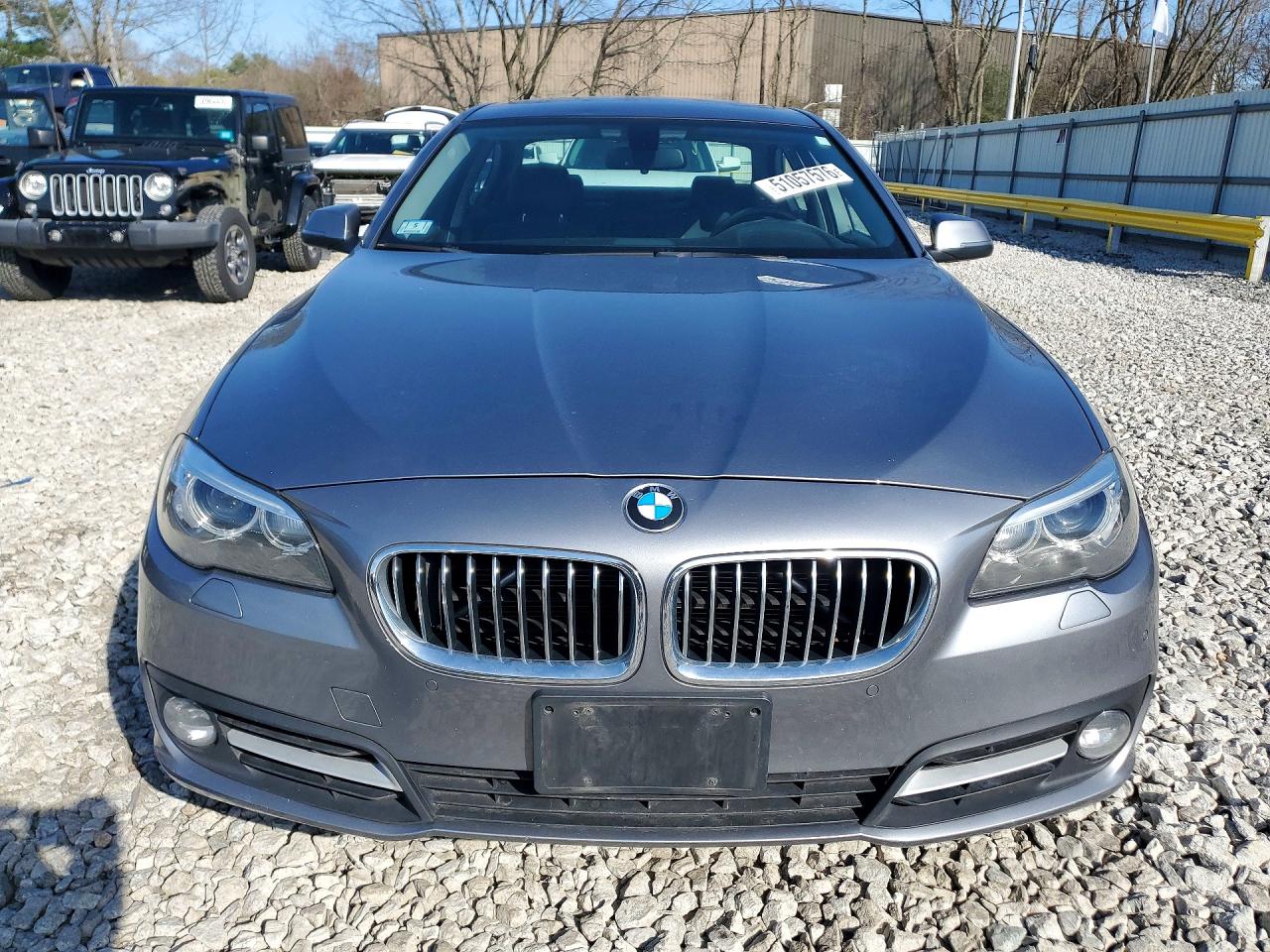 2015 Bmw 528 Xi Серый vin: WBA5A7C54FD628046