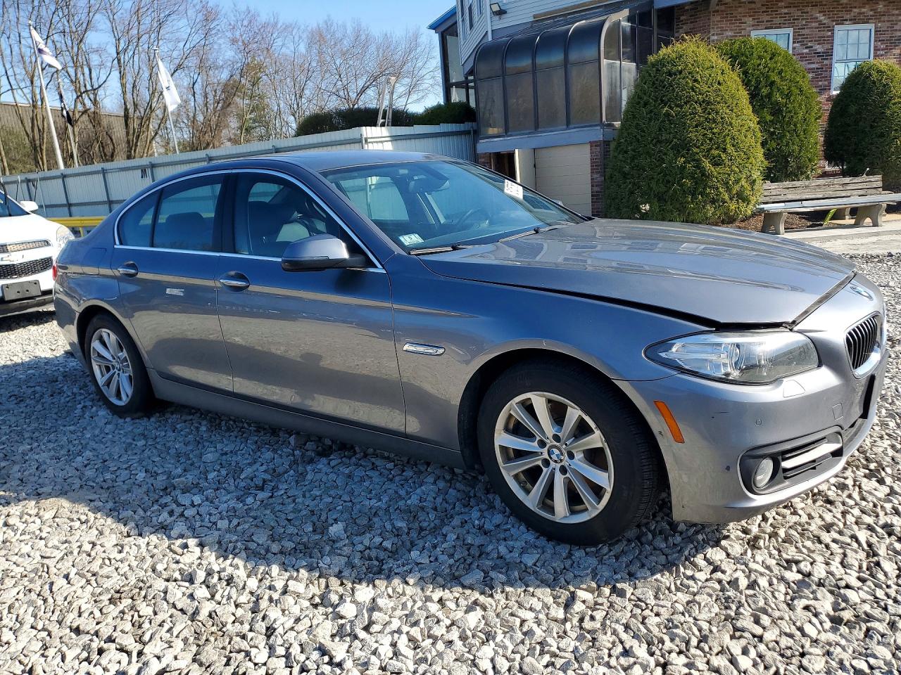 2015 Bmw 528 Xi Серый vin: WBA5A7C54FD628046