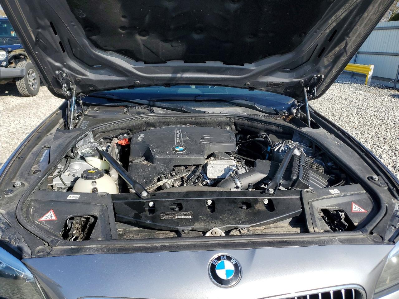 2015 Bmw 528 Xi Серый vin: WBA5A7C54FD628046