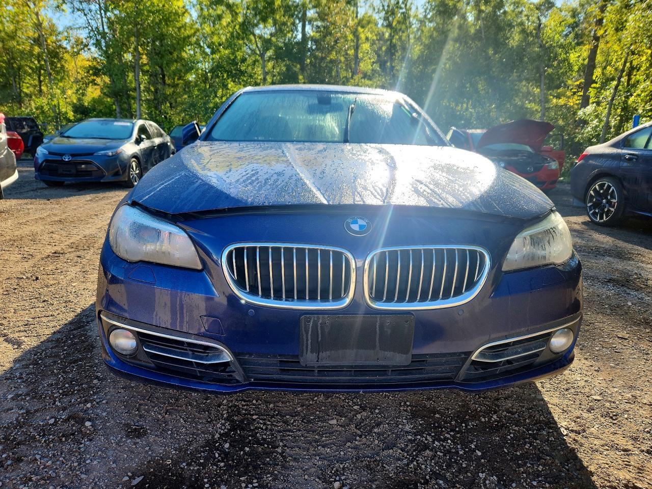 2015 Bmw 528 Xi Blue vin: WBA5A7C54FG143176