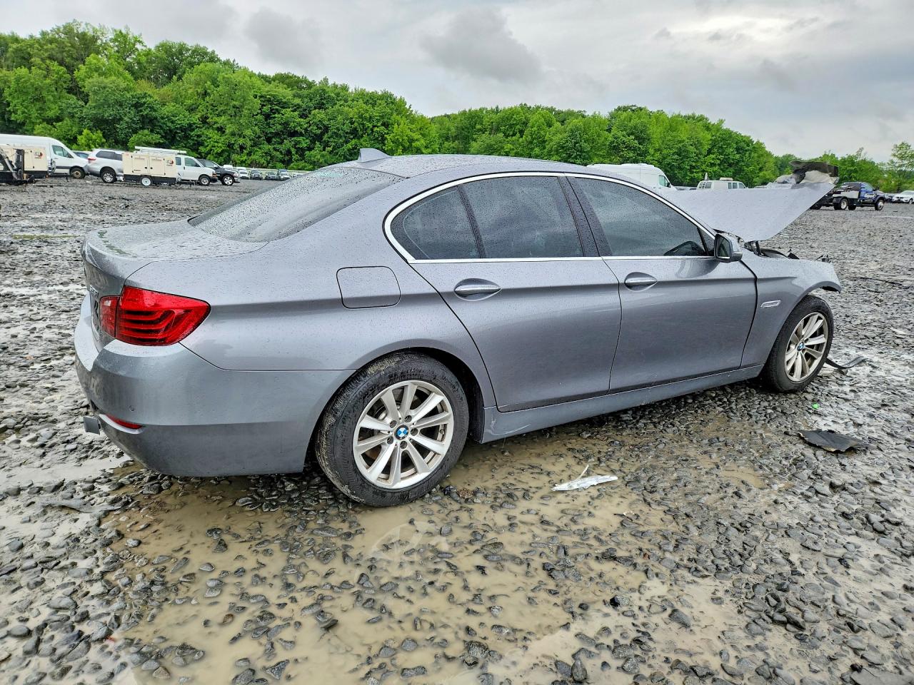 2016 Bmw 528 Xi Серый vin: WBA5A7C54GG149321
