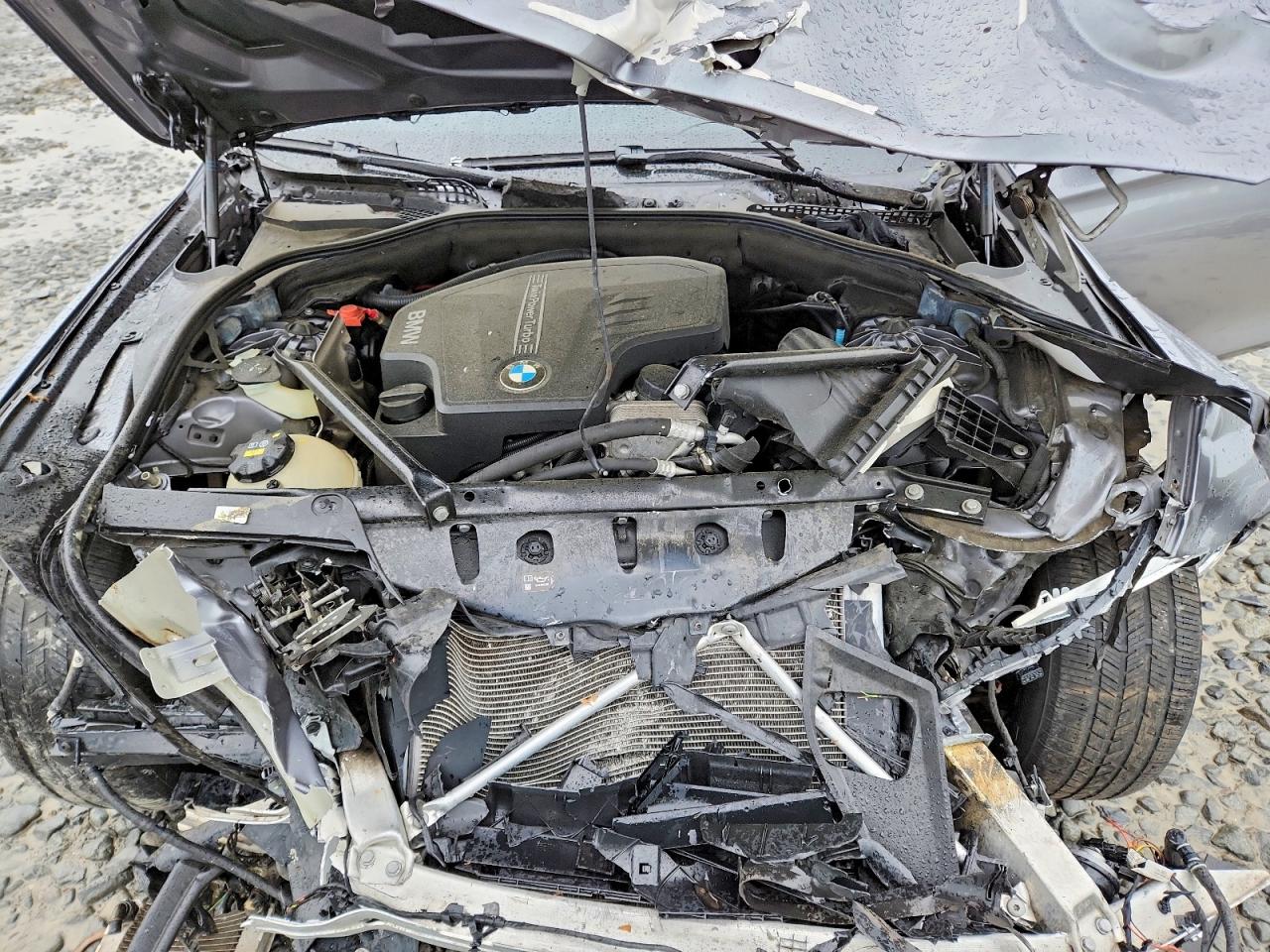 2016 Bmw 528 Xi Серый vin: WBA5A7C54GG149321