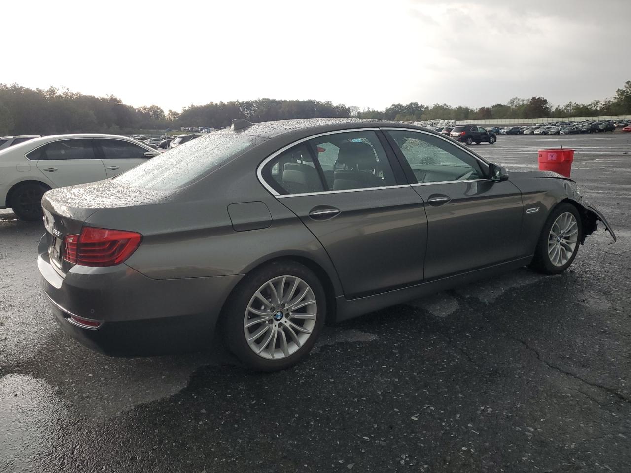 2014 Bmw 528 Xi Gray vin: WBA5A7C55ED219116