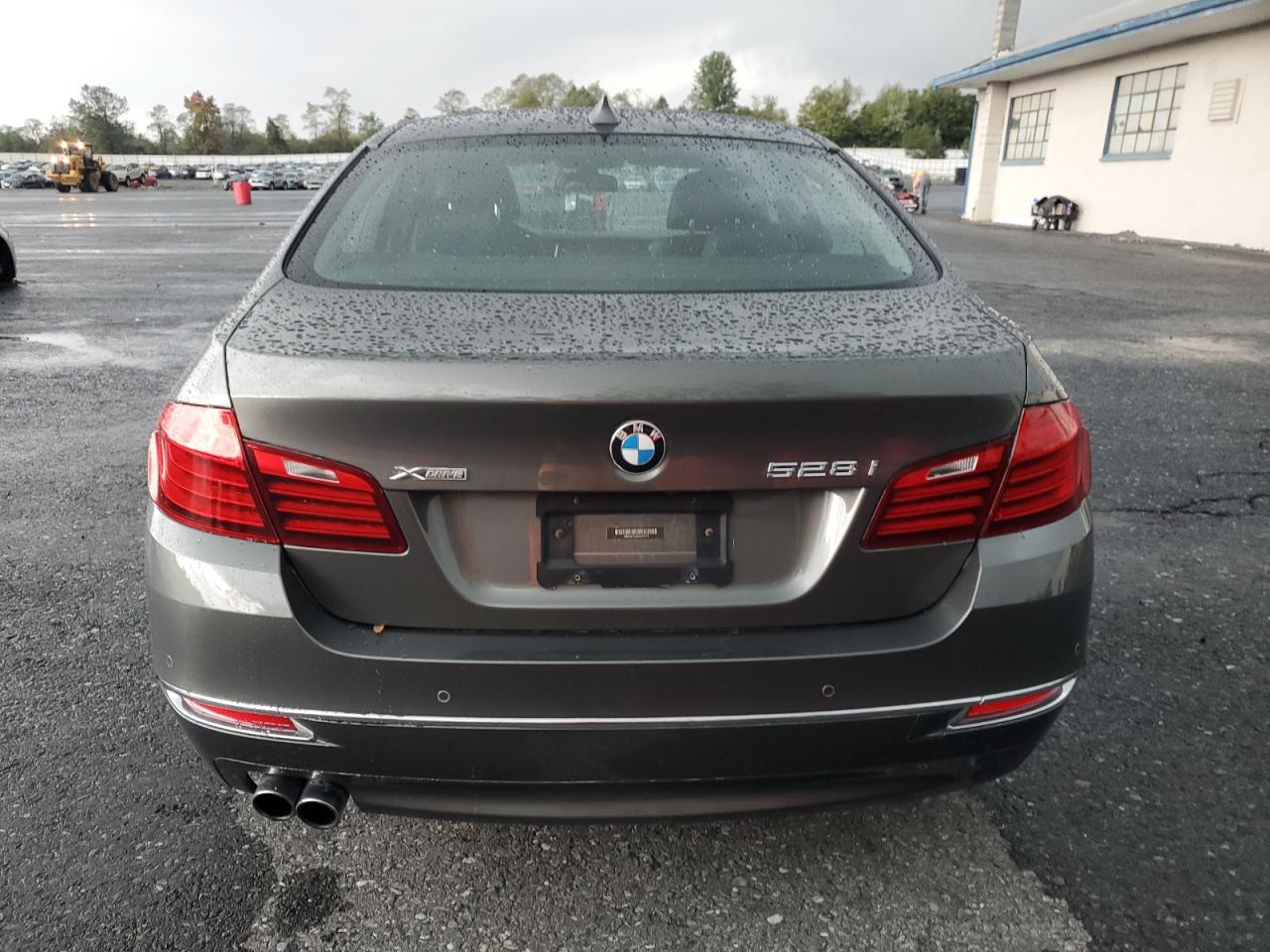 2014 Bmw 528 Xi Gray vin: WBA5A7C55ED219116