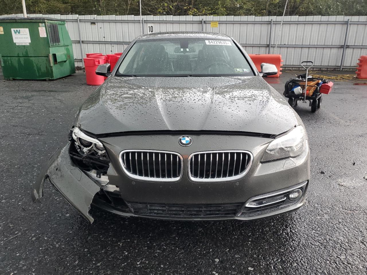 2014 Bmw 528 Xi Gray vin: WBA5A7C55ED219116