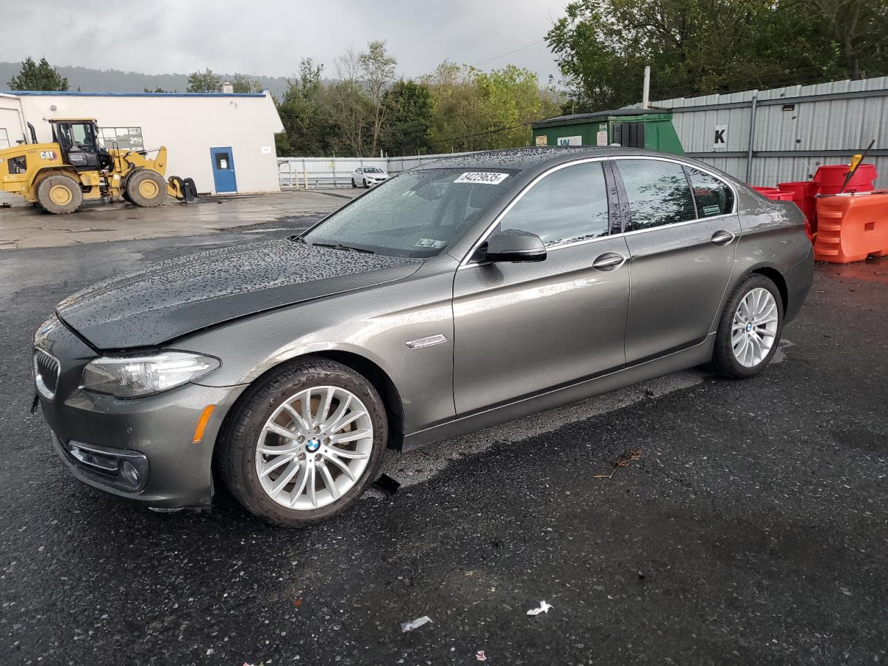 2014 Bmw 528 Xi Gray vin: WBA5A7C55ED219116