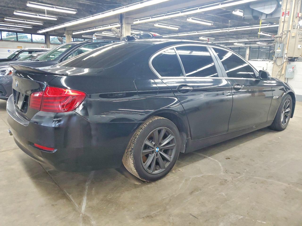 2014 Bmw 528 Xi Black vin: WBA5A7C55ED612355