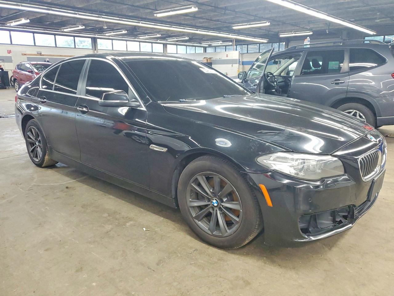 2014 Bmw 528 Xi Black vin: WBA5A7C55ED612355