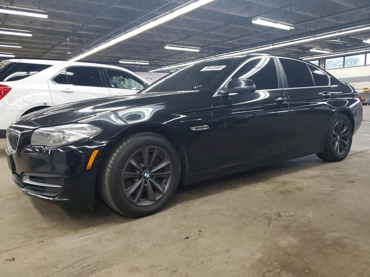 2014 Bmw 528 Xi Черный vin: WBA5A7C55ED612355