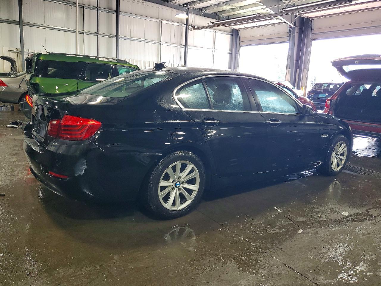 2014 Bmw 528 Xi Black vin: WBA5A7C55ED613392
