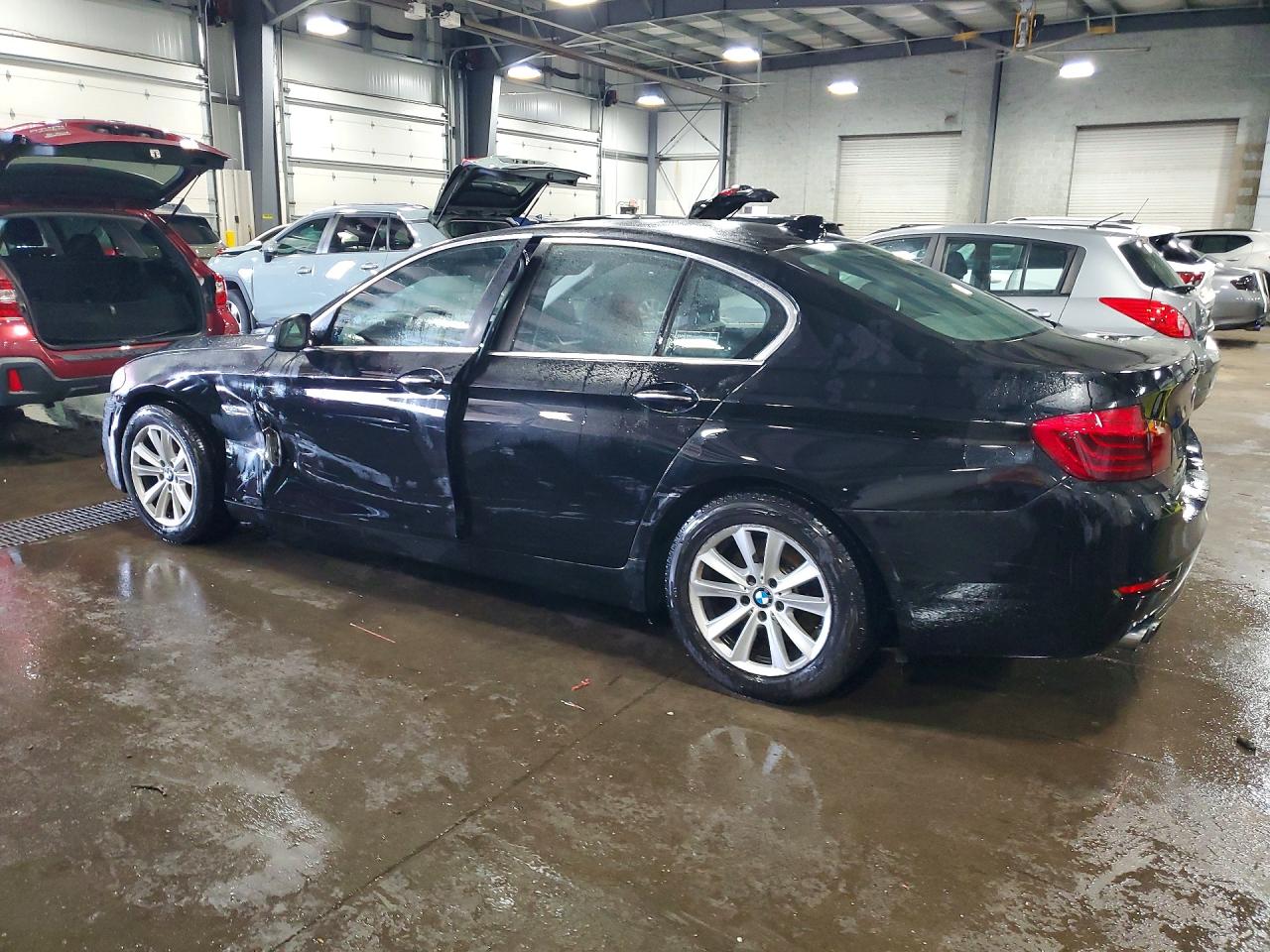 2014 Bmw 528 Xi Black vin: WBA5A7C55ED613392