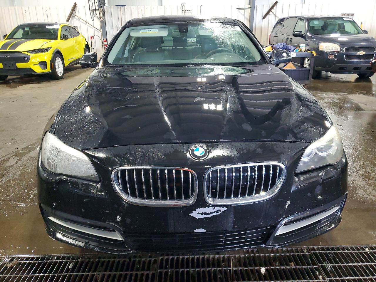 2014 Bmw 528 Xi Black vin: WBA5A7C55ED613392
