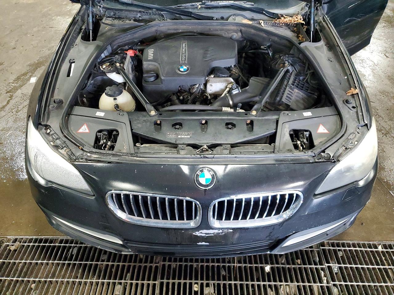 2014 Bmw 528 Xi Black vin: WBA5A7C55ED613392