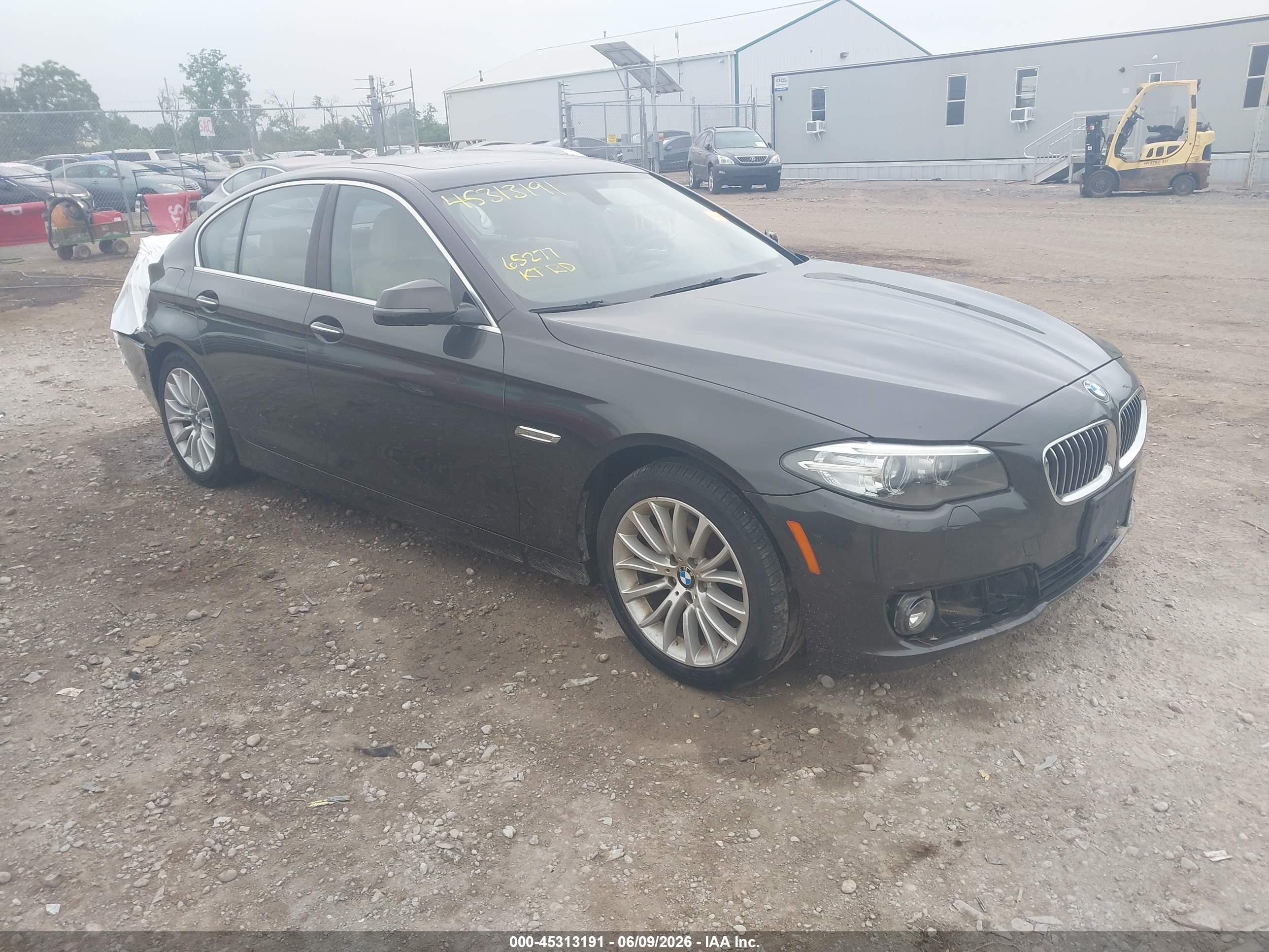 2014 Bmw 528i Xdrive Brown vin: WBA5A7C55ED615773