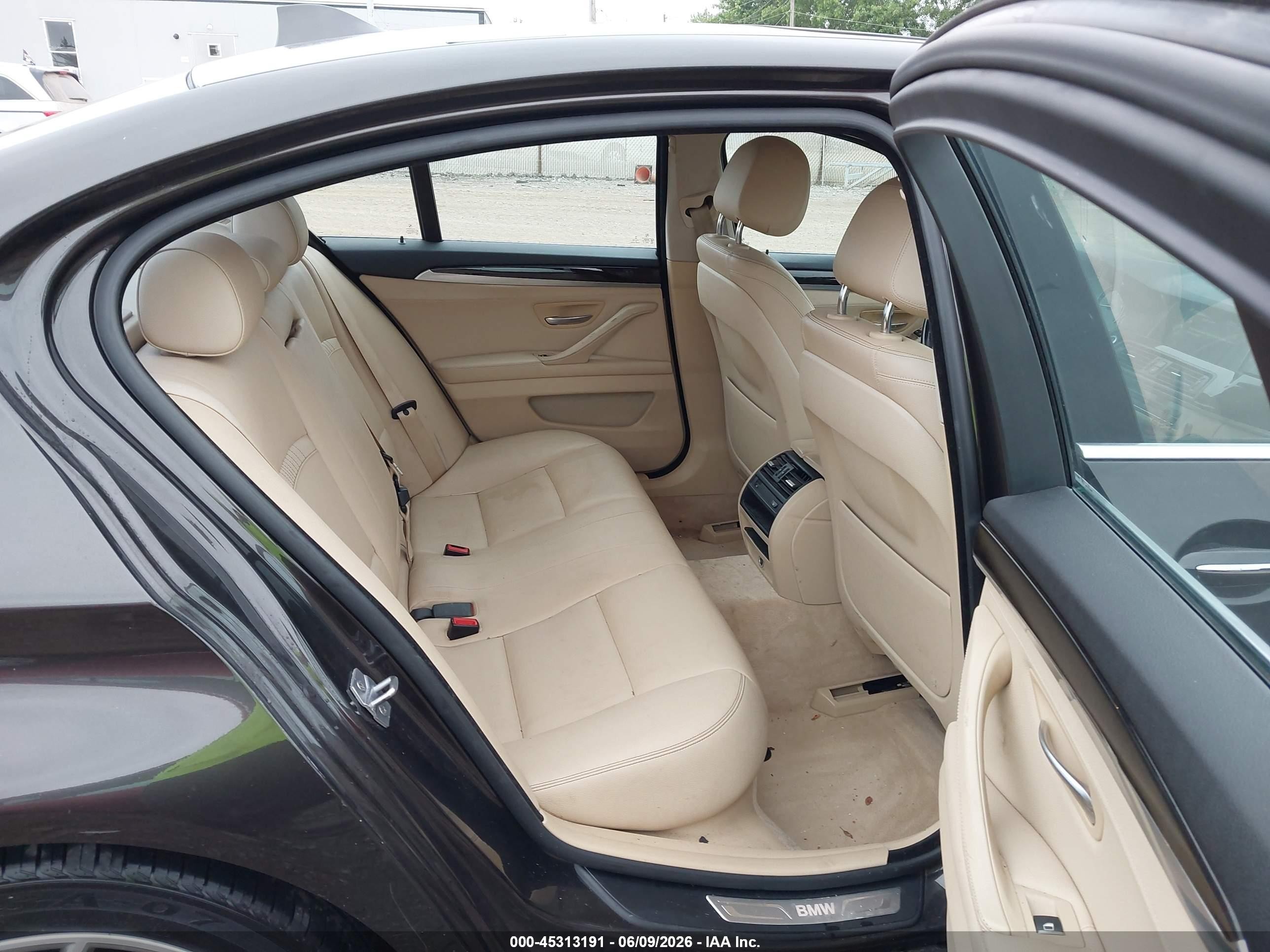 2014 Bmw 528i Xdrive Brown vin: WBA5A7C55ED615773