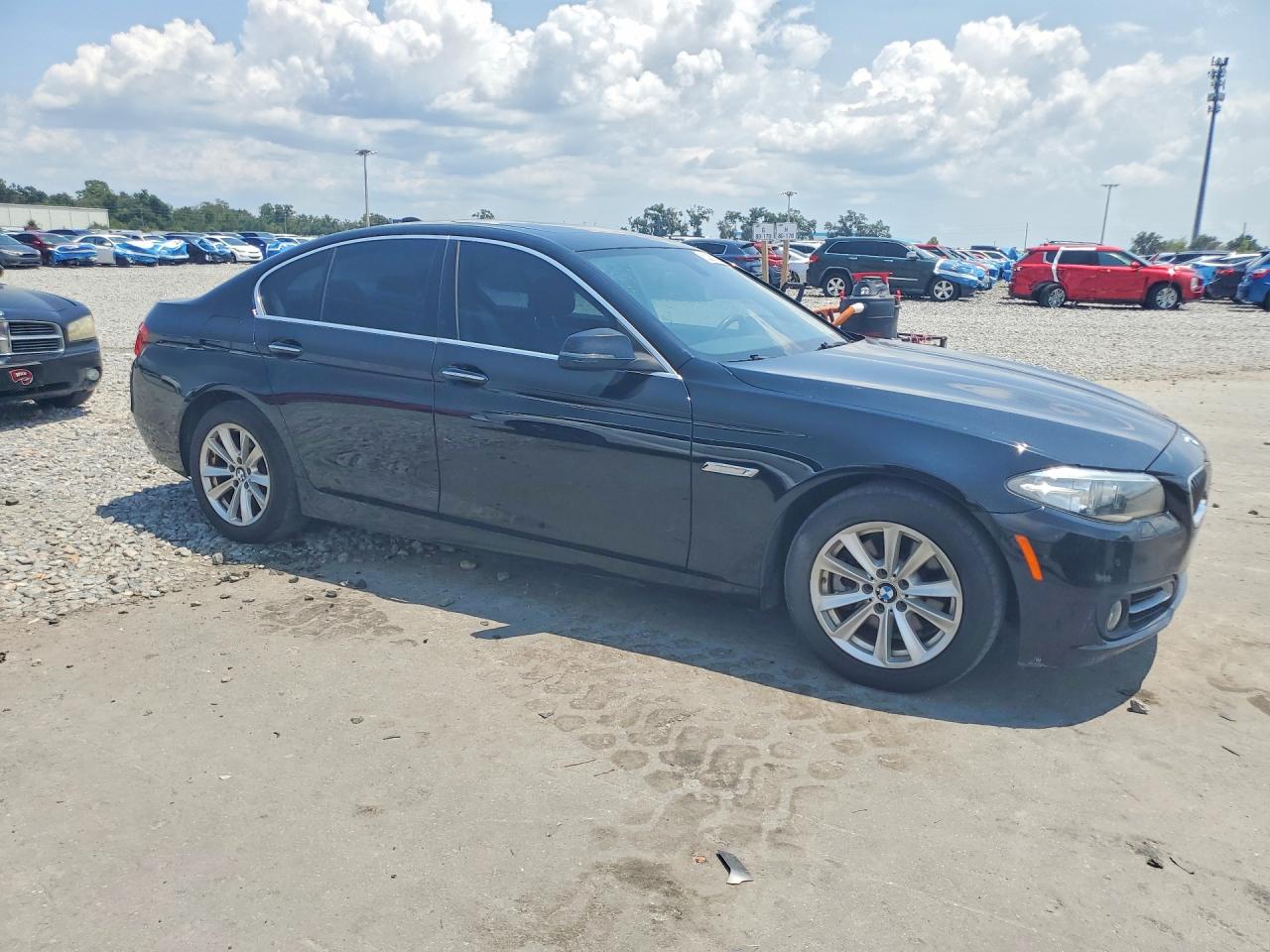 2015 Bmw 528 Xi Black vin: WBA5A7C55FD624538