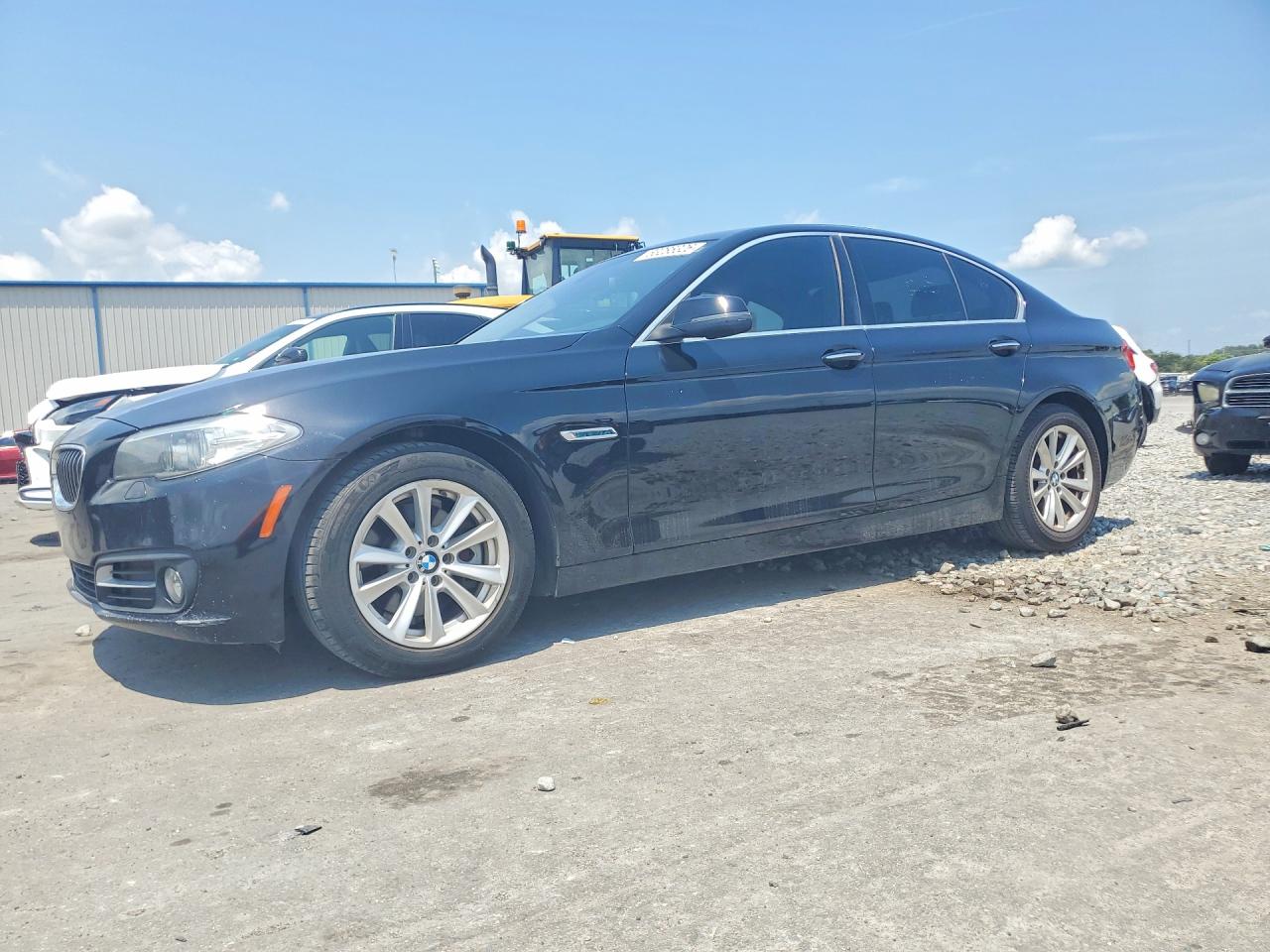 2015 Bmw 528 Xi Black vin: WBA5A7C55FD624538