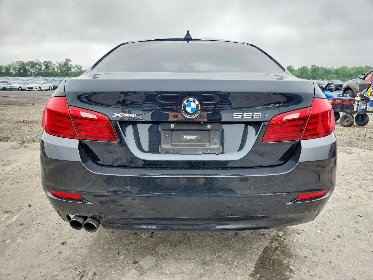 2015 Bmw 528 Xi Black vin: WBA5A7C55FD625284