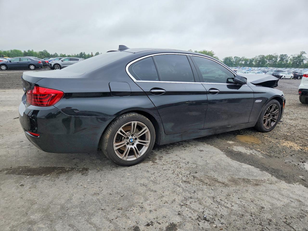2015 Bmw 528 Xi Black vin: WBA5A7C55FD625284