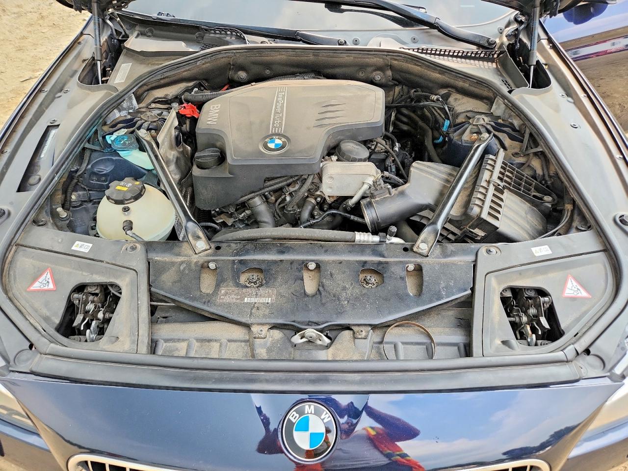 2015 Bmw 528 Xi Синий vin: WBA5A7C55FD627844