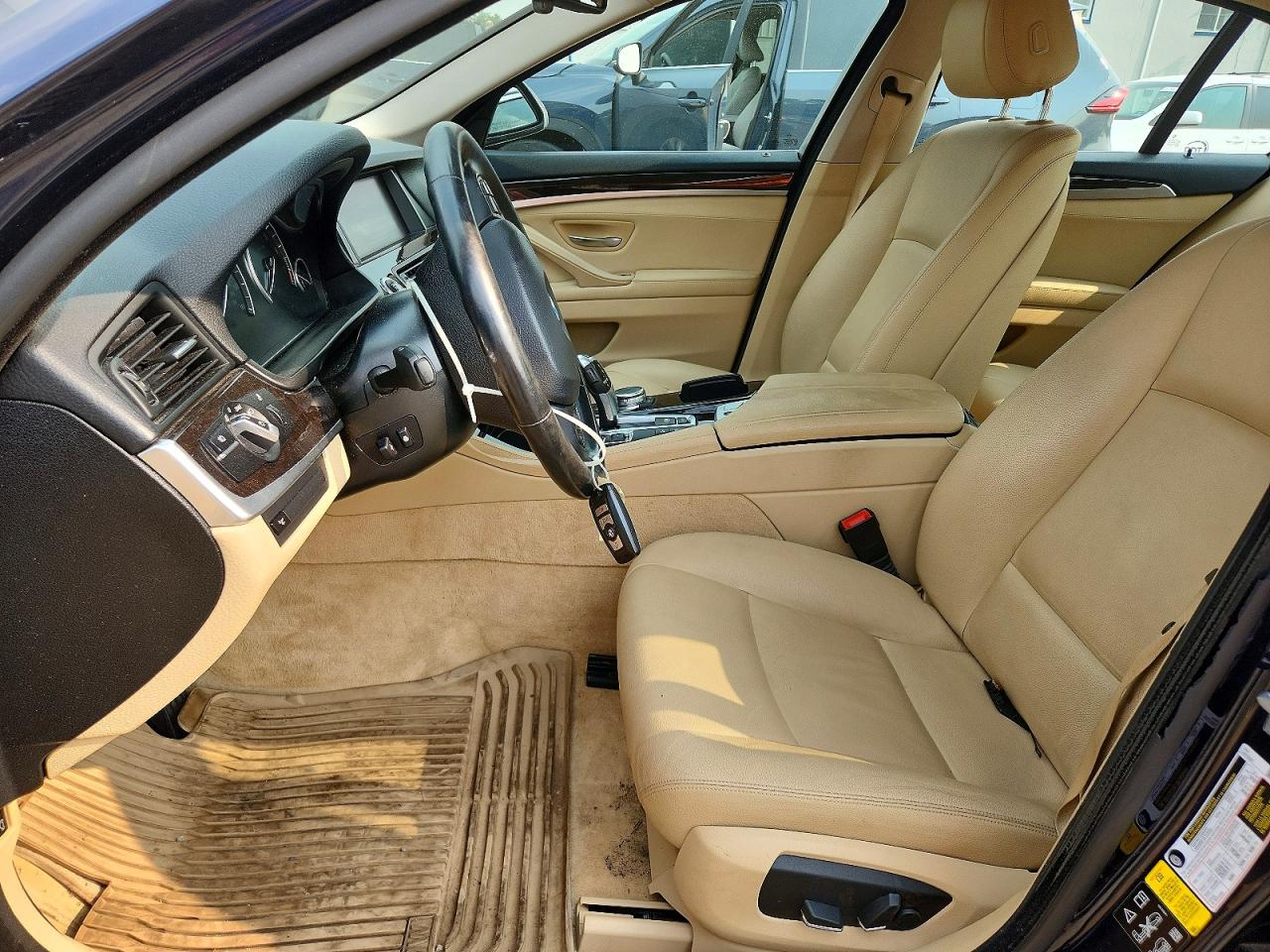 2015 Bmw 528 Xi Синий vin: WBA5A7C55FD627844