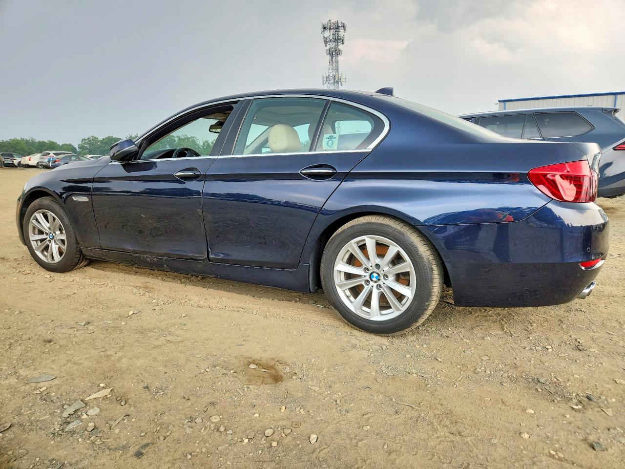2015 Bmw 528 Xi Синий vin: WBA5A7C55FD627844
