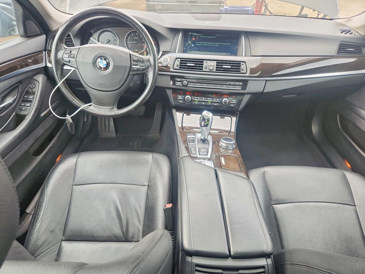 2014 Bmw 528 Xi Черный vin: WBA5A7C56ED615281