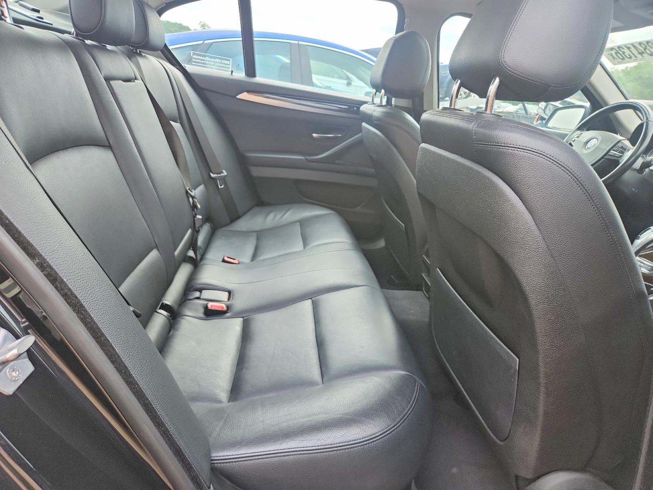 2014 Bmw 528 Xi Черный vin: WBA5A7C56ED615281