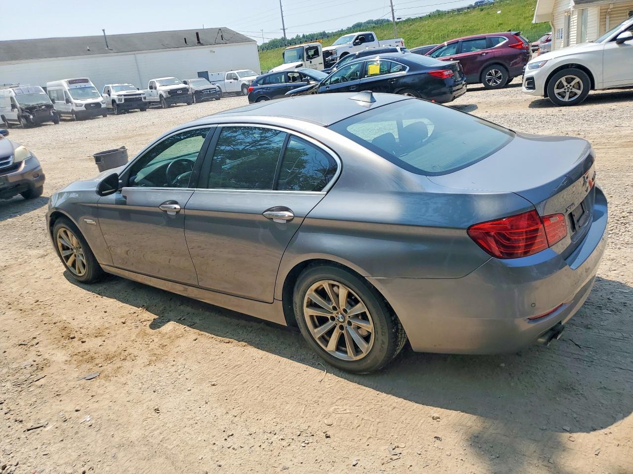 2015 Bmw 528 Xi Gray vin: WBA5A7C56FD621003