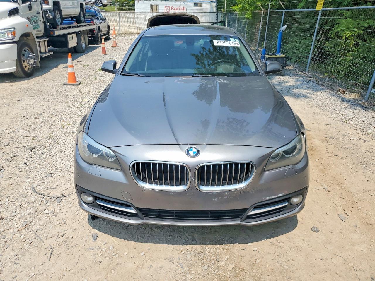 2015 Bmw 528 Xi Gray vin: WBA5A7C56FD621003