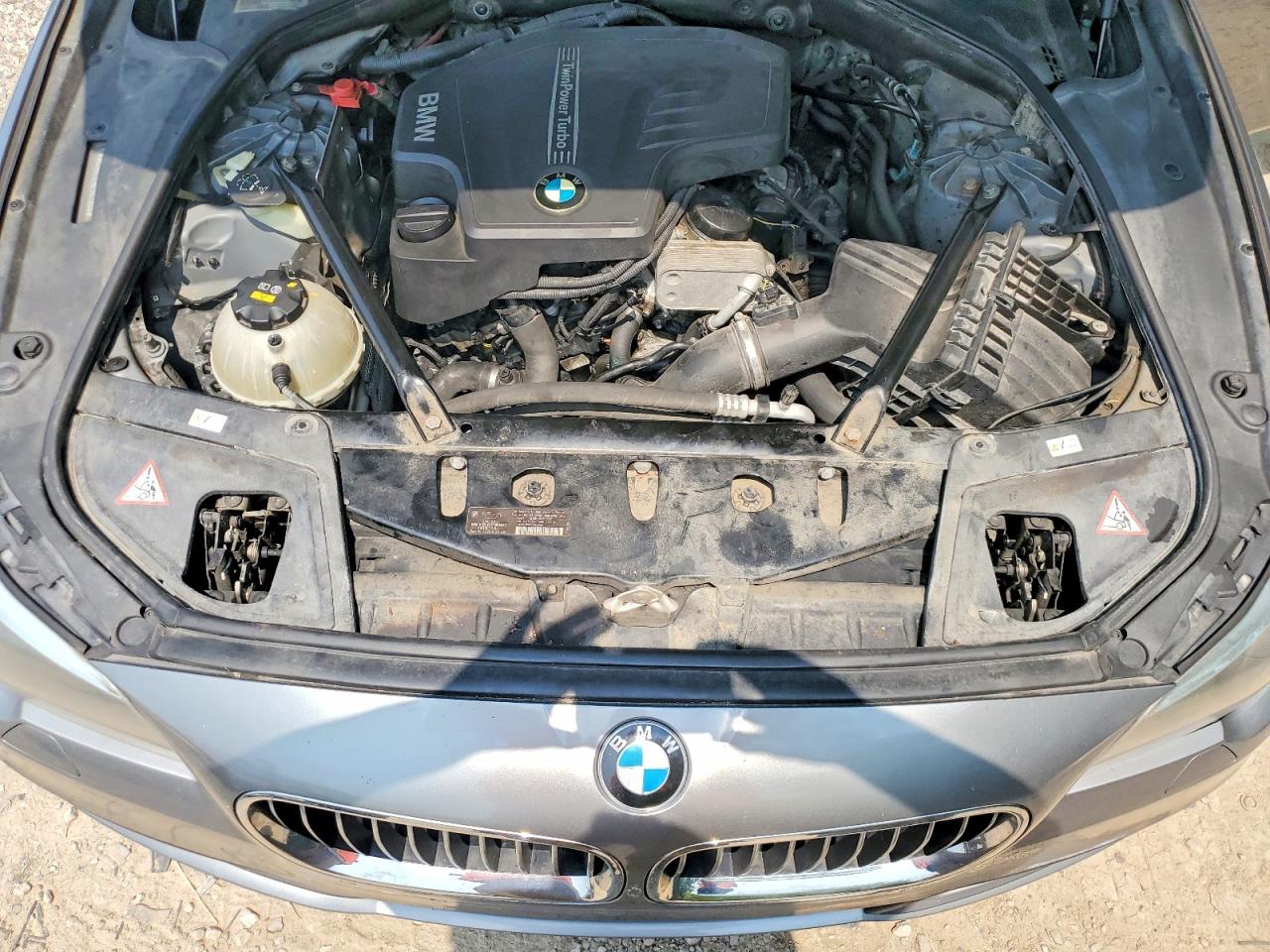 2015 Bmw 528 Xi Gray vin: WBA5A7C56FD621003