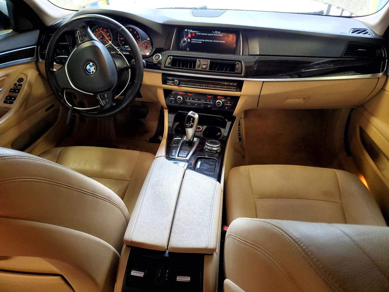 2015 Bmw 528 Xi Белый vin: WBA5A7C56FD625066