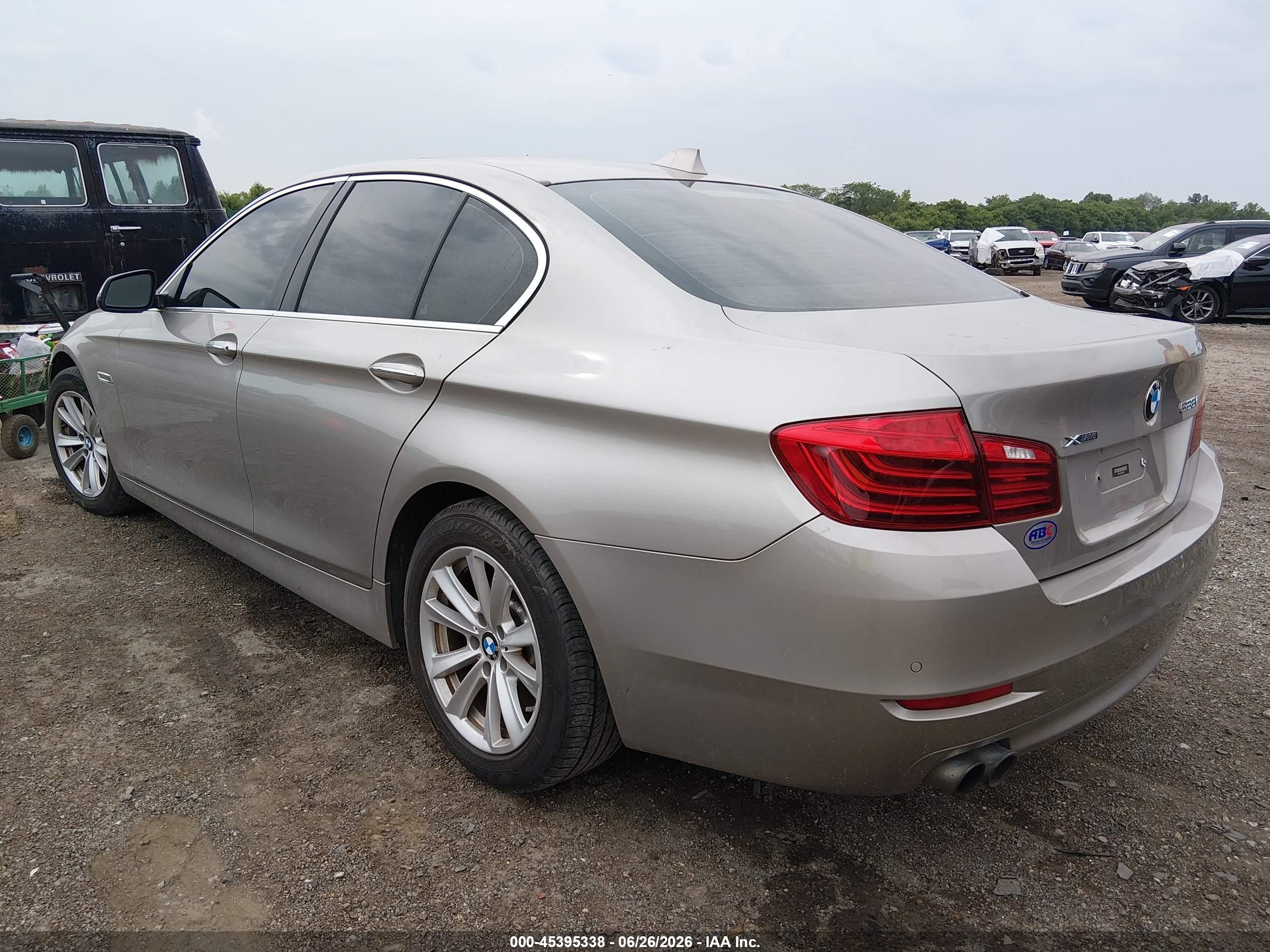 2014 Bmw 528i Xdrive Gray vin: WBA5A7C57ED615614