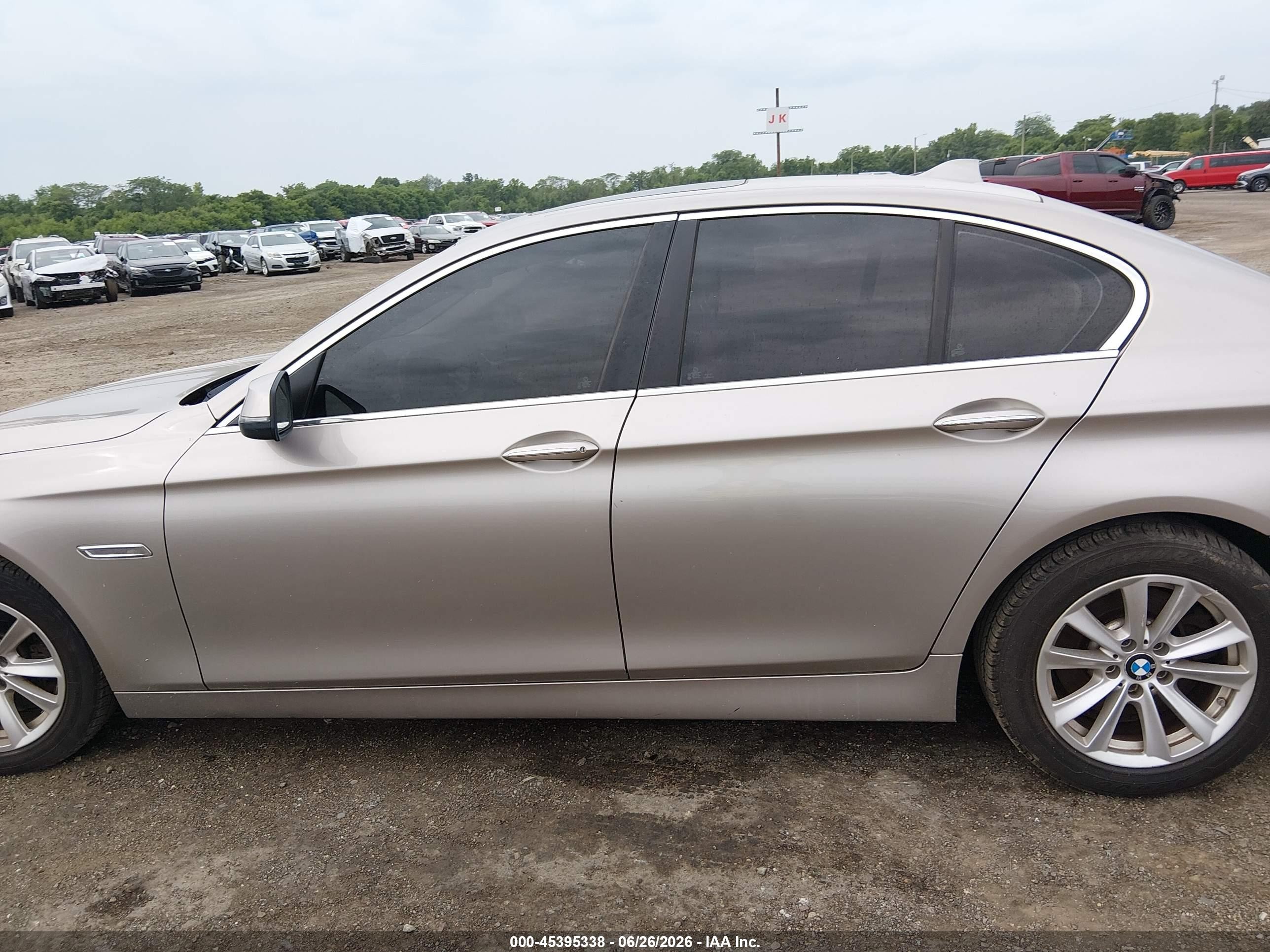 2014 Bmw 528i Xdrive Gray vin: WBA5A7C57ED615614