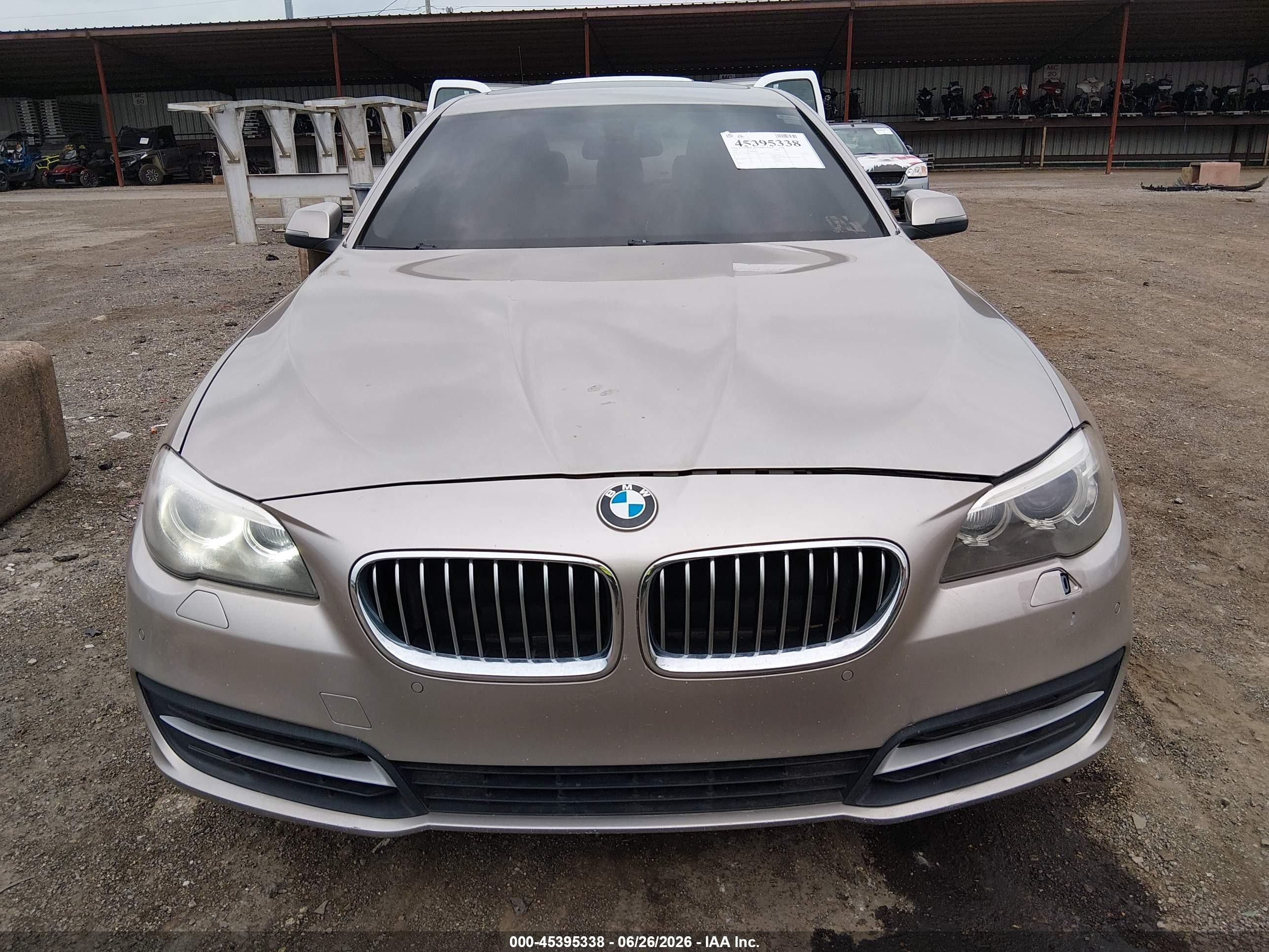 2014 Bmw 528i Xdrive Gray vin: WBA5A7C57ED615614