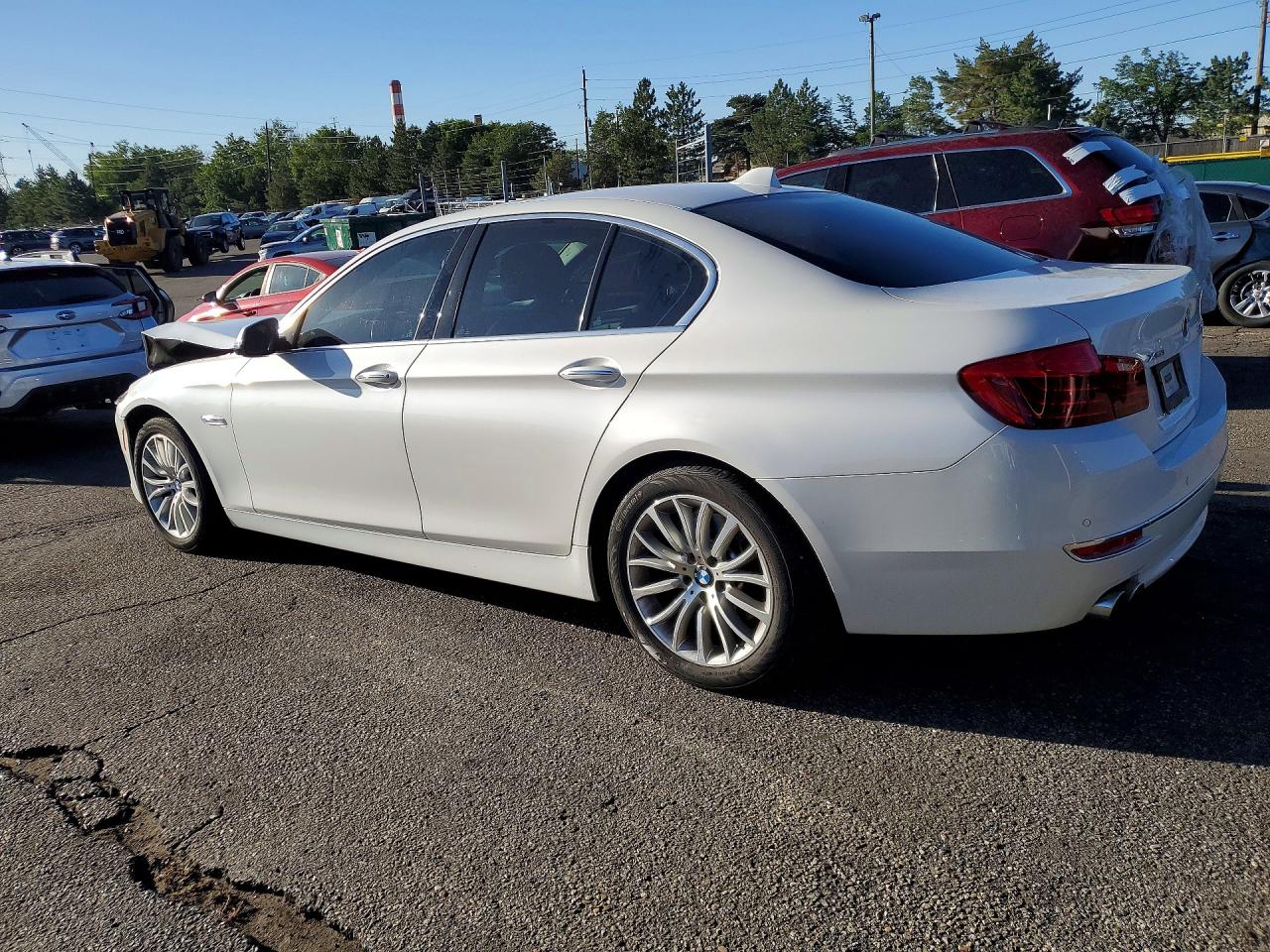 2015 Bmw 528 Xi White vin: WBA5A7C57FD621723