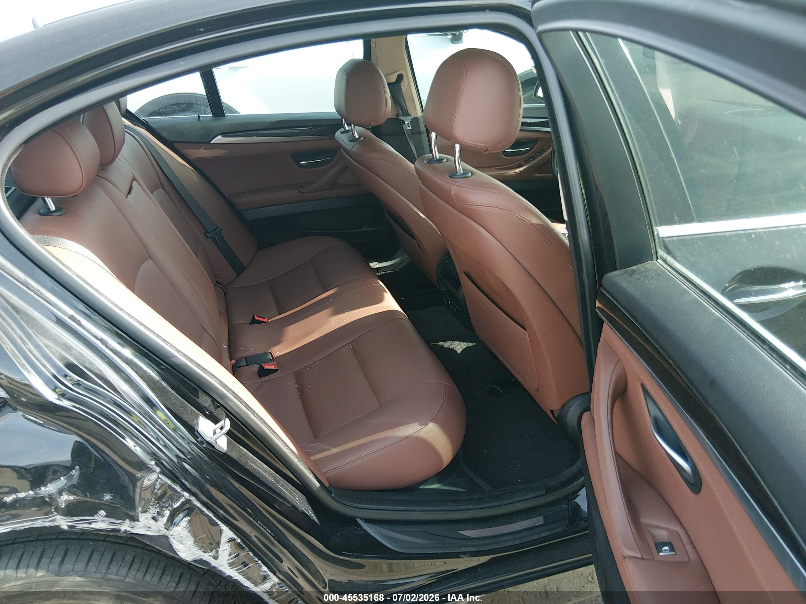 2015 Bmw 528i Xdrive Черный vin: WBA5A7C57FD628204