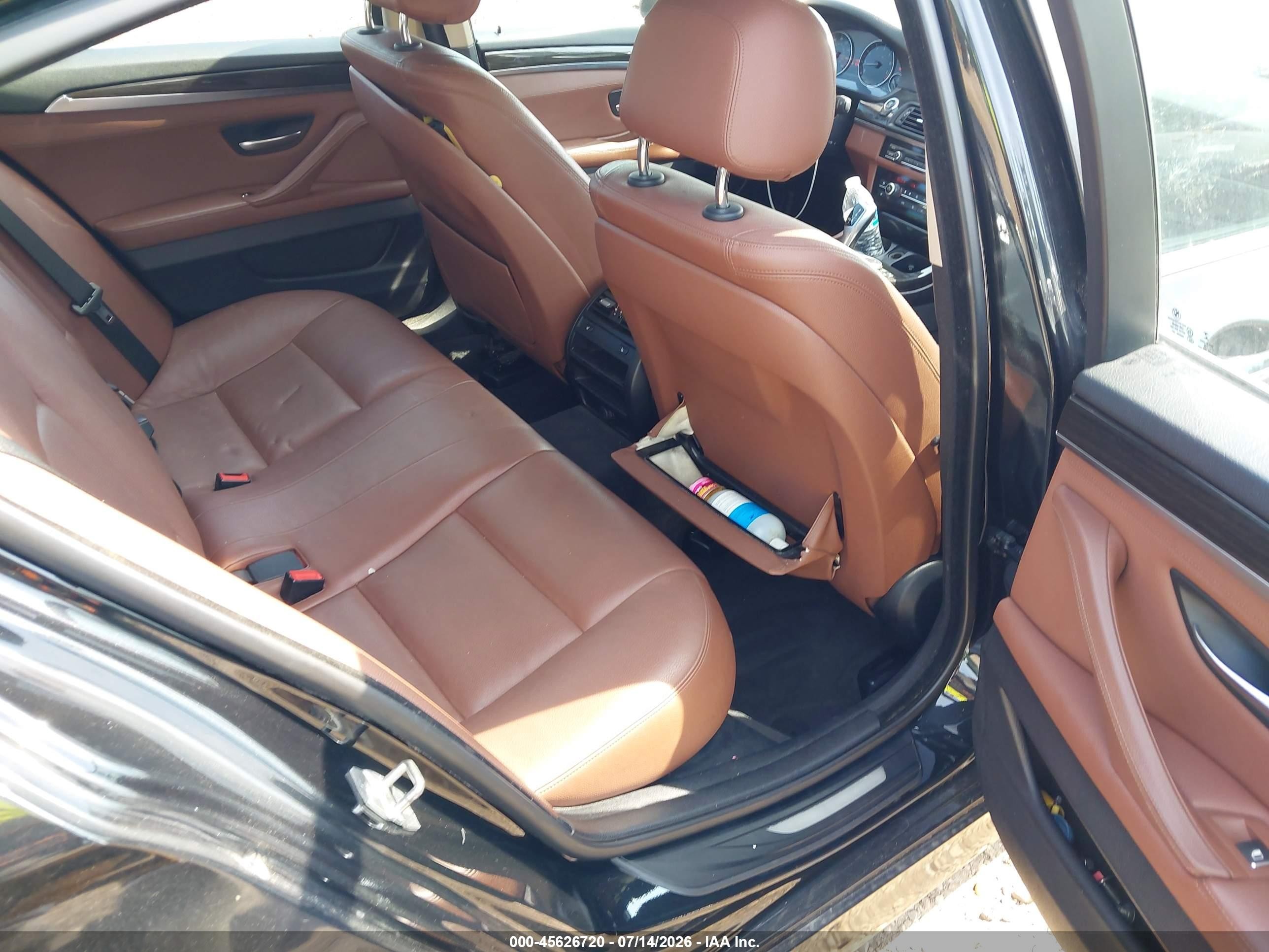 2015 Bmw 528i Xdrive Black vin: WBA5A7C57FD628963