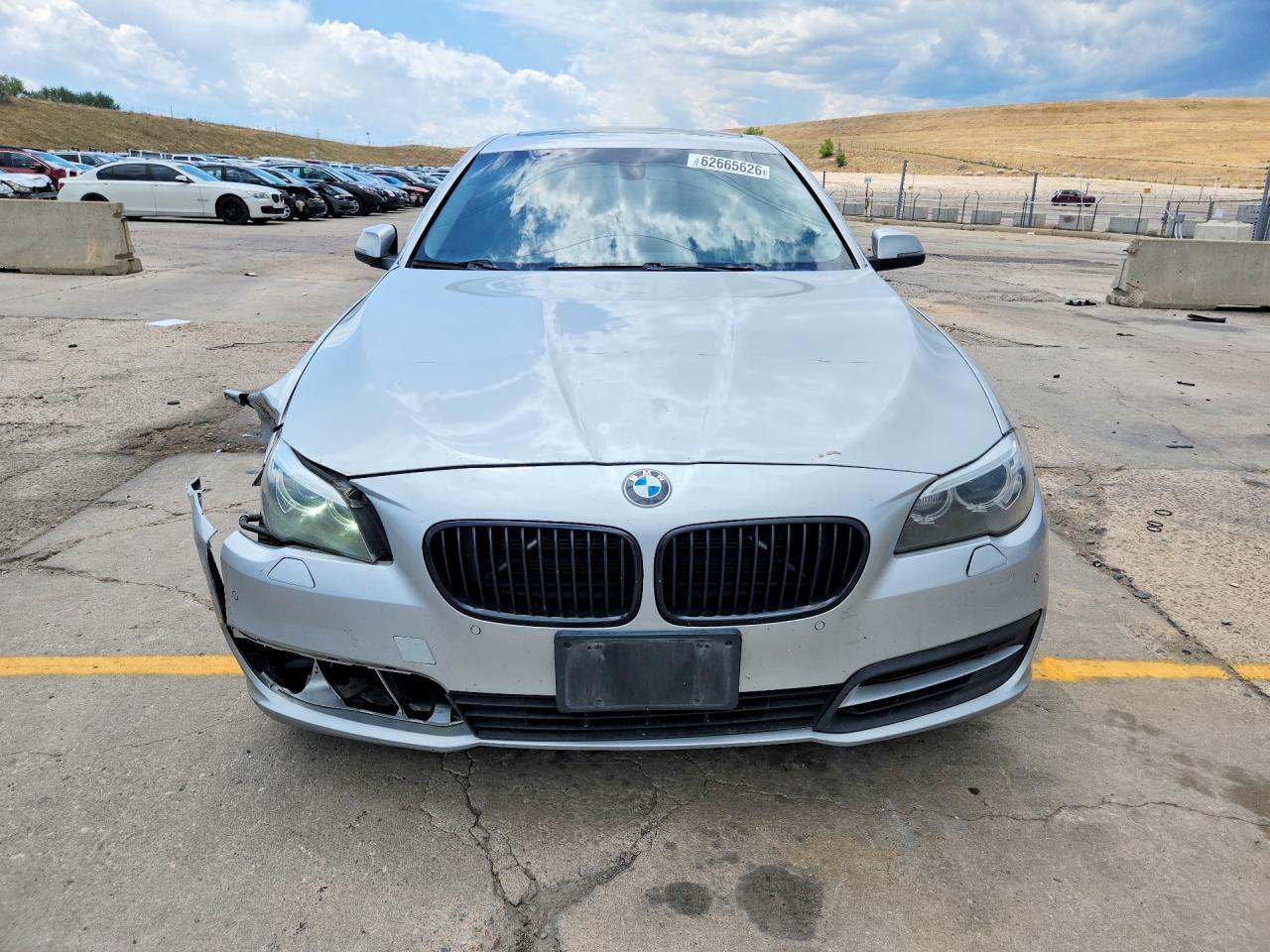 2014 Bmw 528 Xi Серебряный vin: WBA5A7C58ED613015