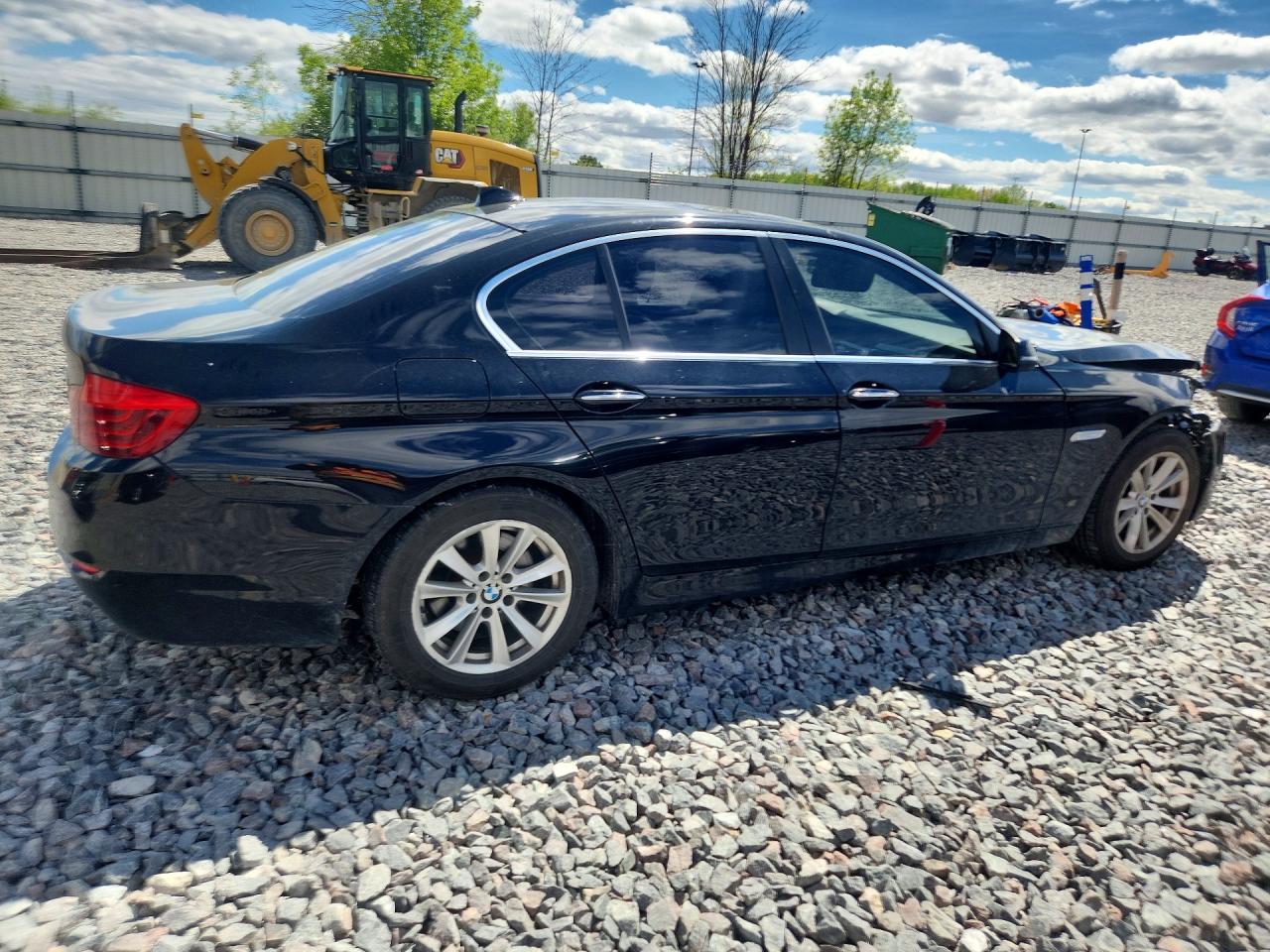 2014 Bmw 528 Xi Black vin: WBA5A7C58ED614147
